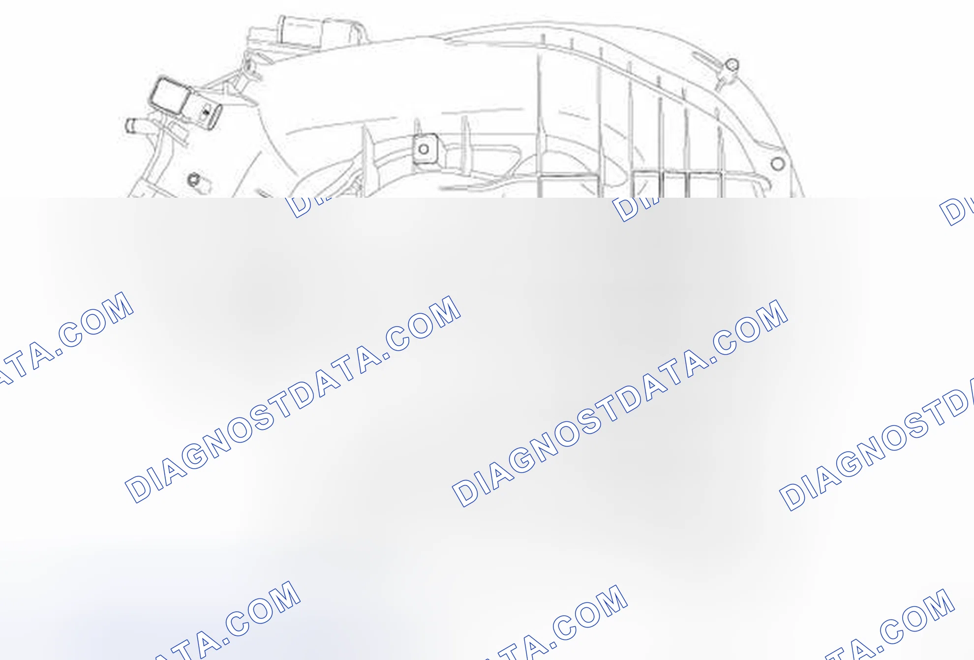 Scheme 389: UPPER INTAKE MANIFOLD