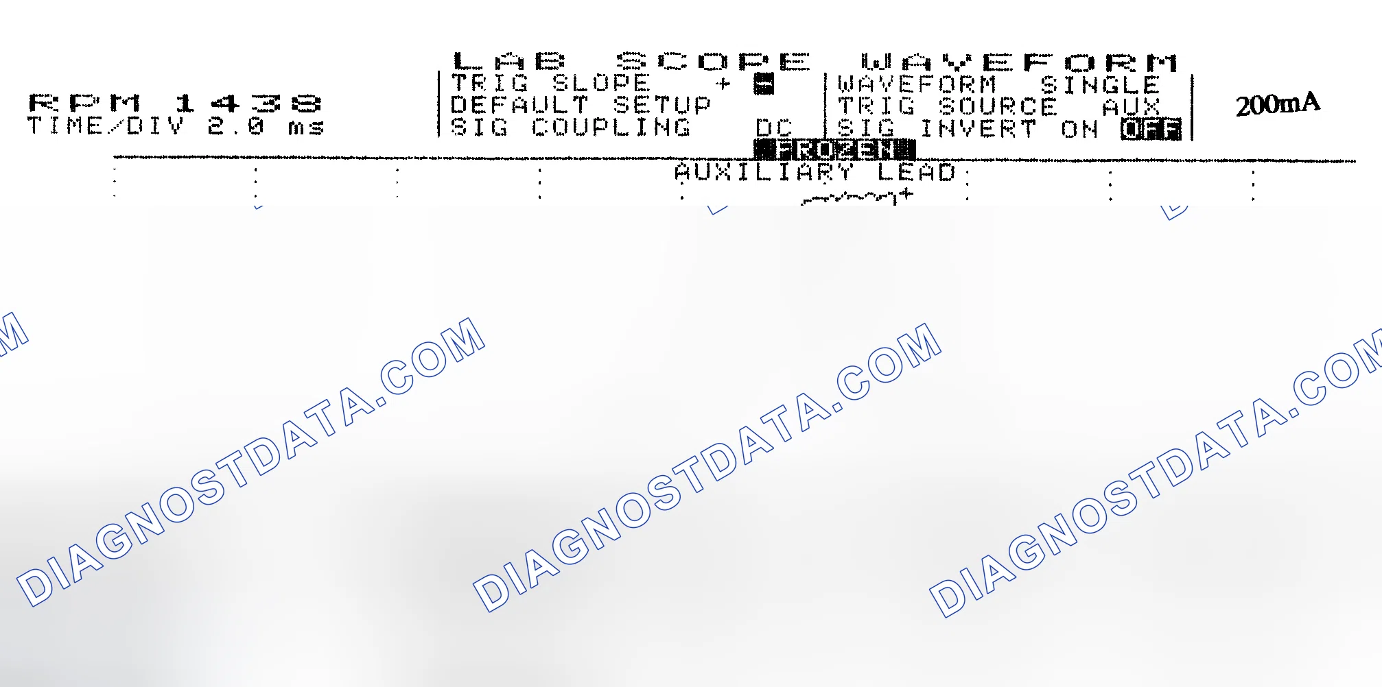Scheme 15: Single Injector w/Normal Current Flow - Current Pattern