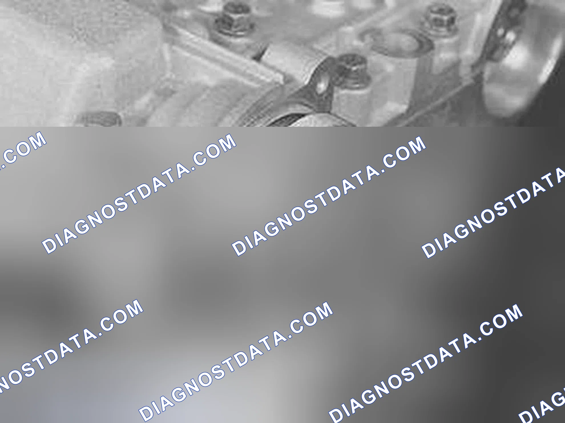 Scheme 444: Installing the rear camshaft seal