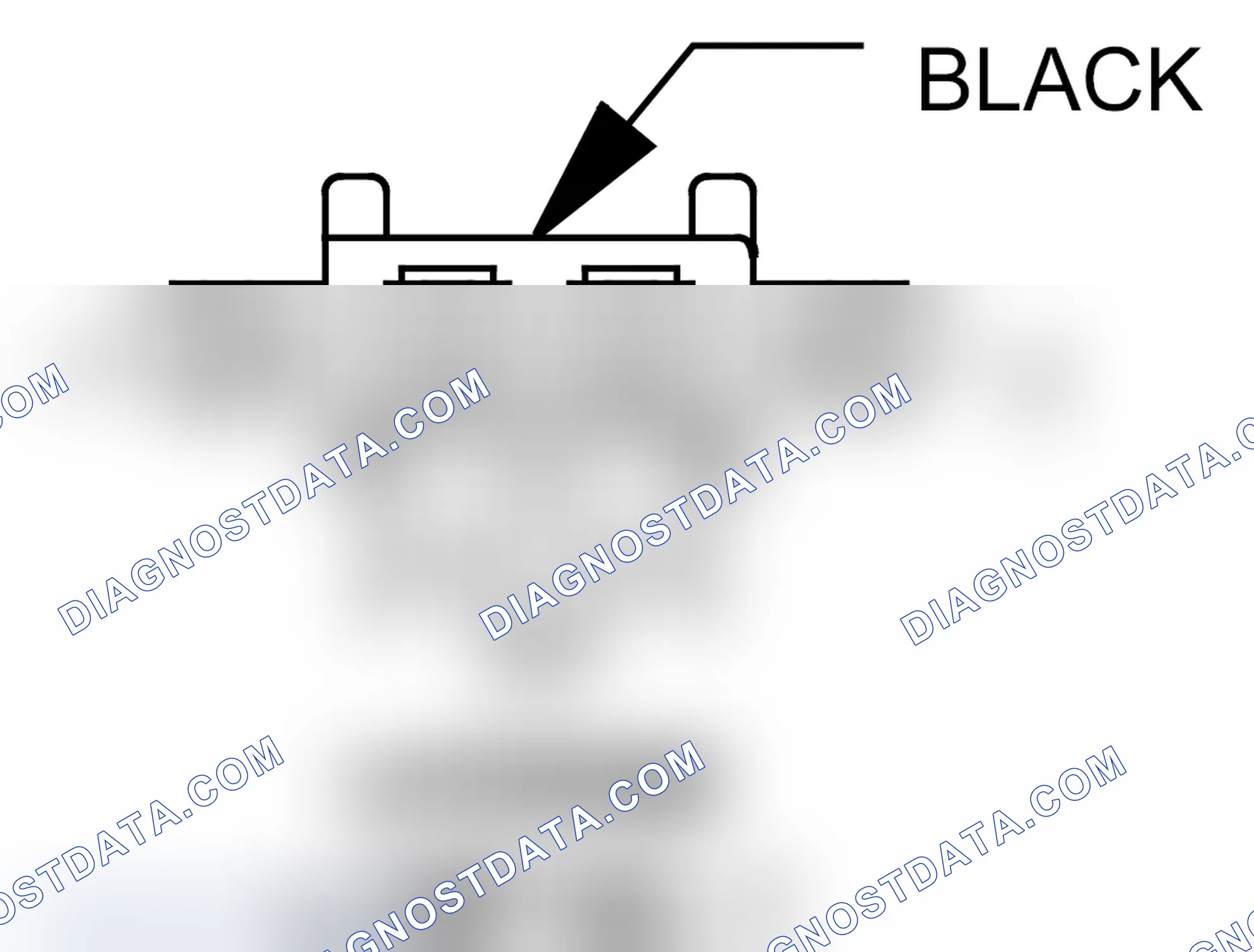 Scheme 169: License Lamp 1 Connector End View