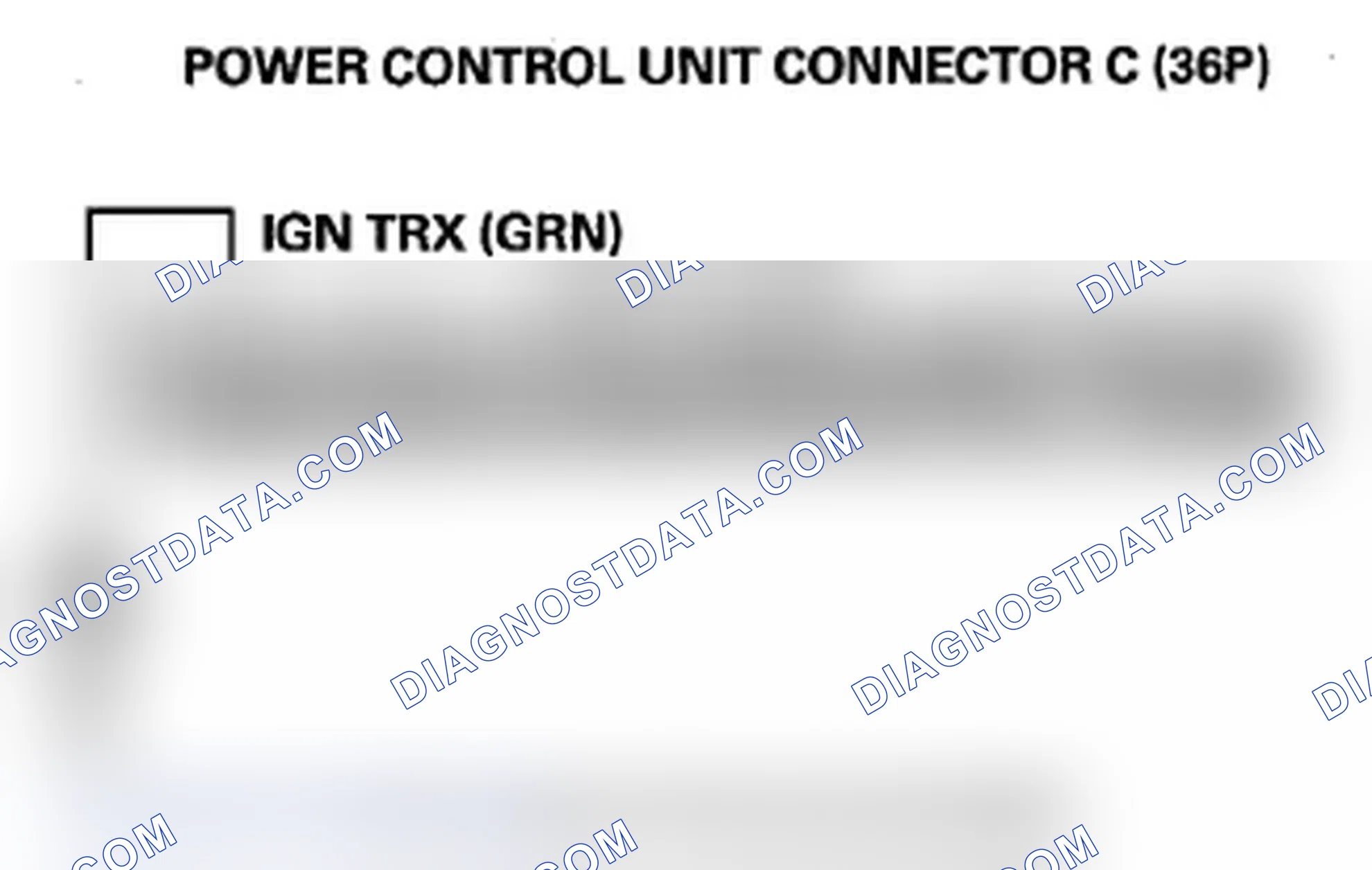 Scheme 50: DTC B12F1: Power Control Unit Lost Communication With Remote Slot Control Unit