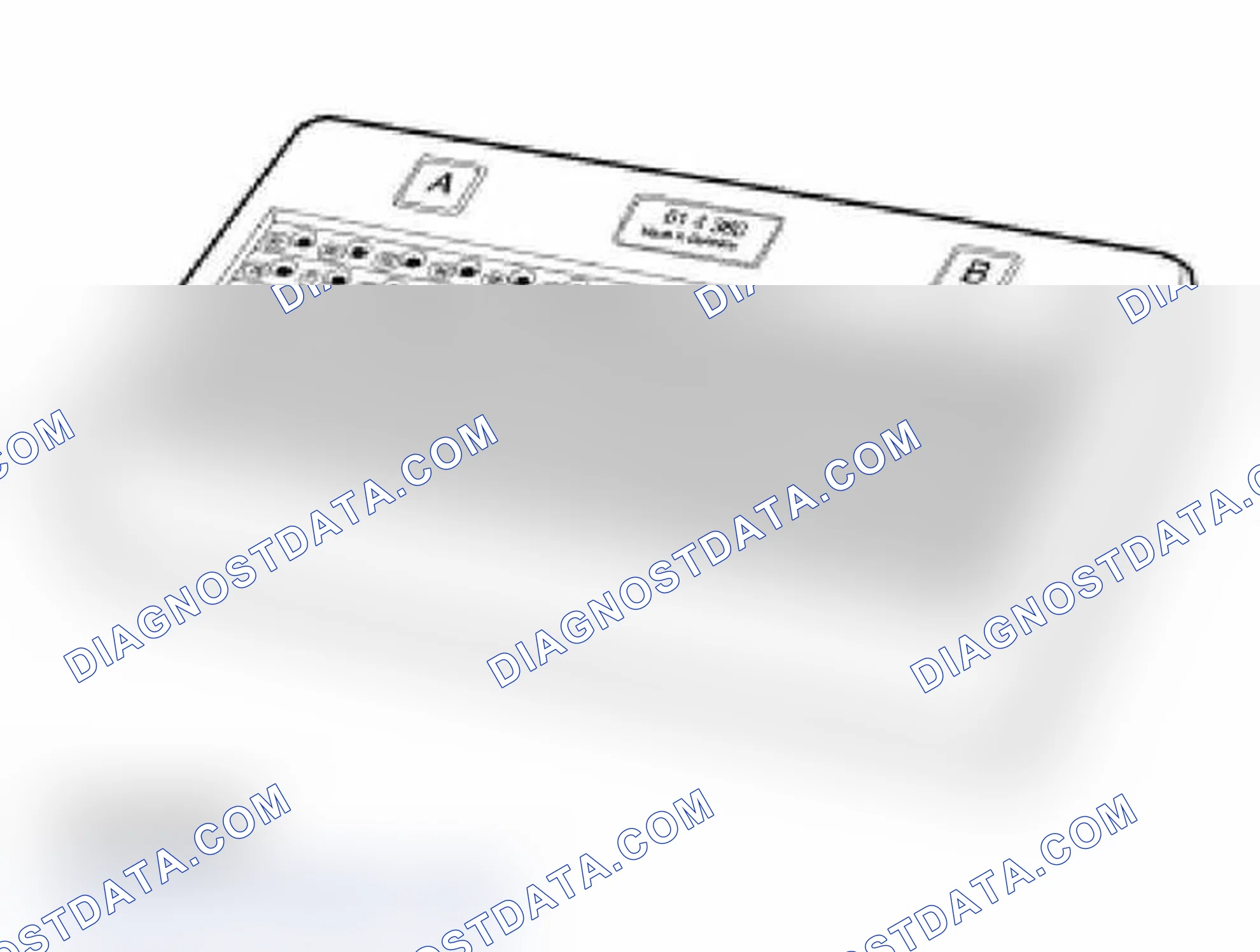 Scheme 16: 61 4 380 Measuring box, 105-pin, complete