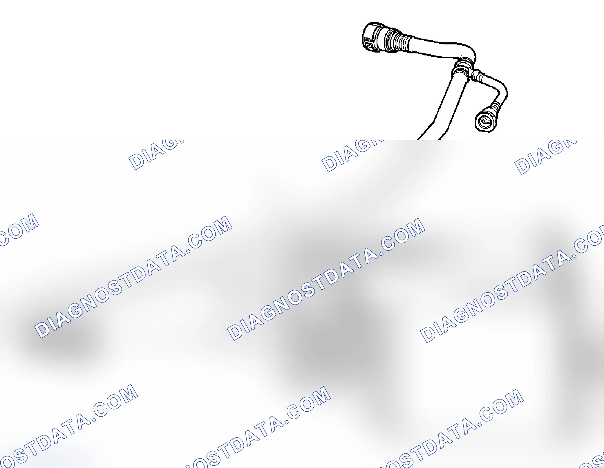 Scheme 1: Evaporative Emission Line Replacement - Canister to Tank (Coupe)
