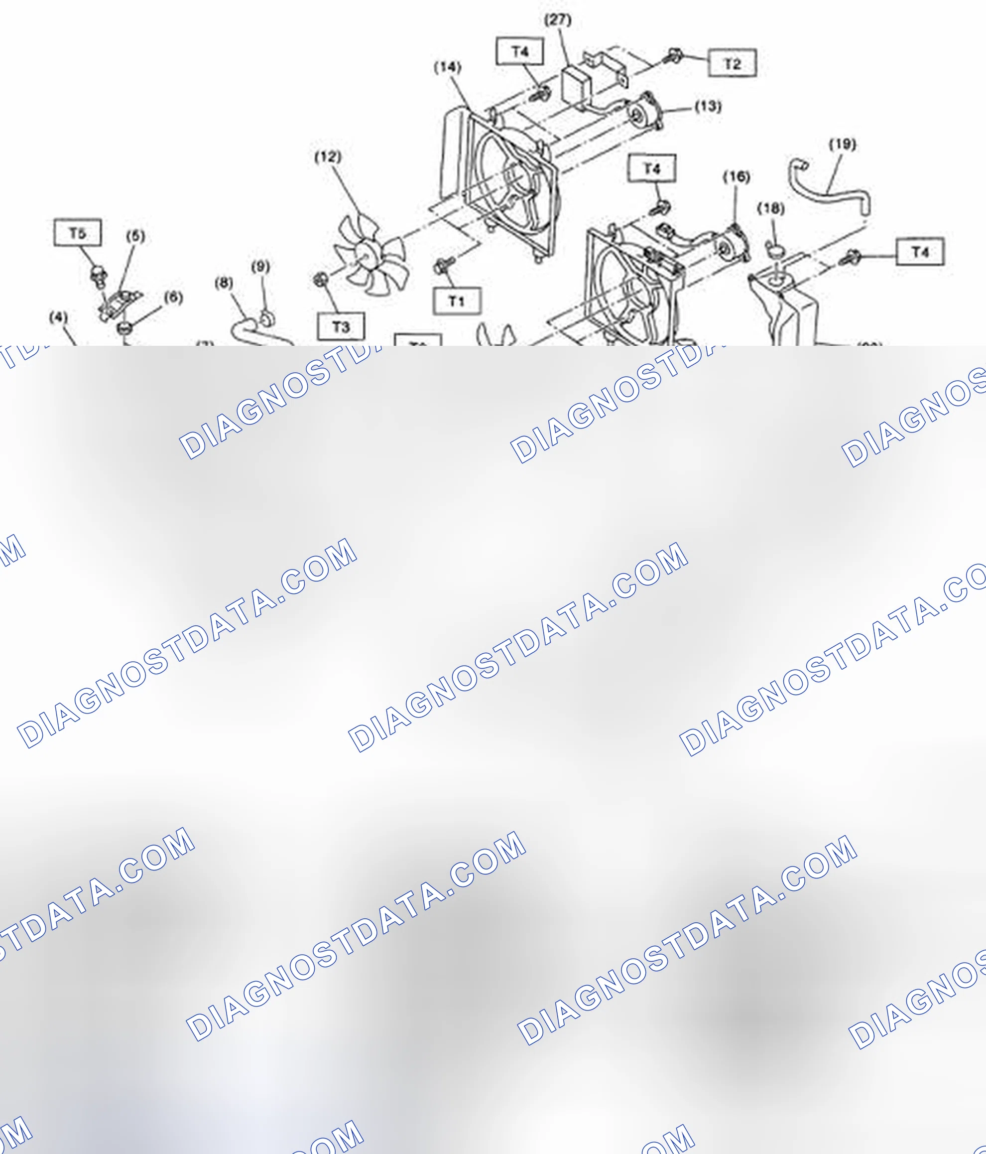 Scheme 101: RADIATOR AND RADIATOR FAN