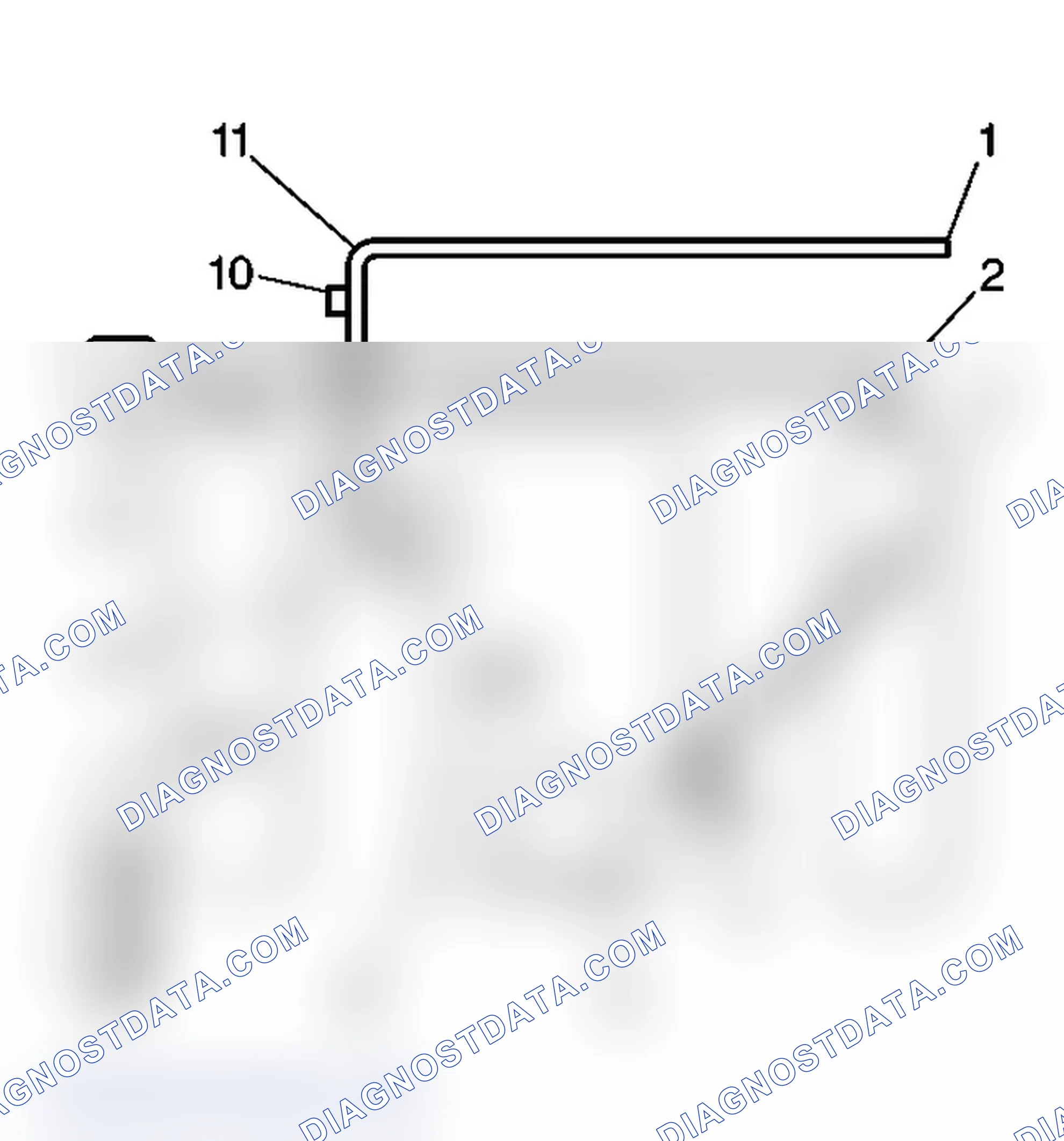 Scheme 89: Emission Hose Routing Diagram