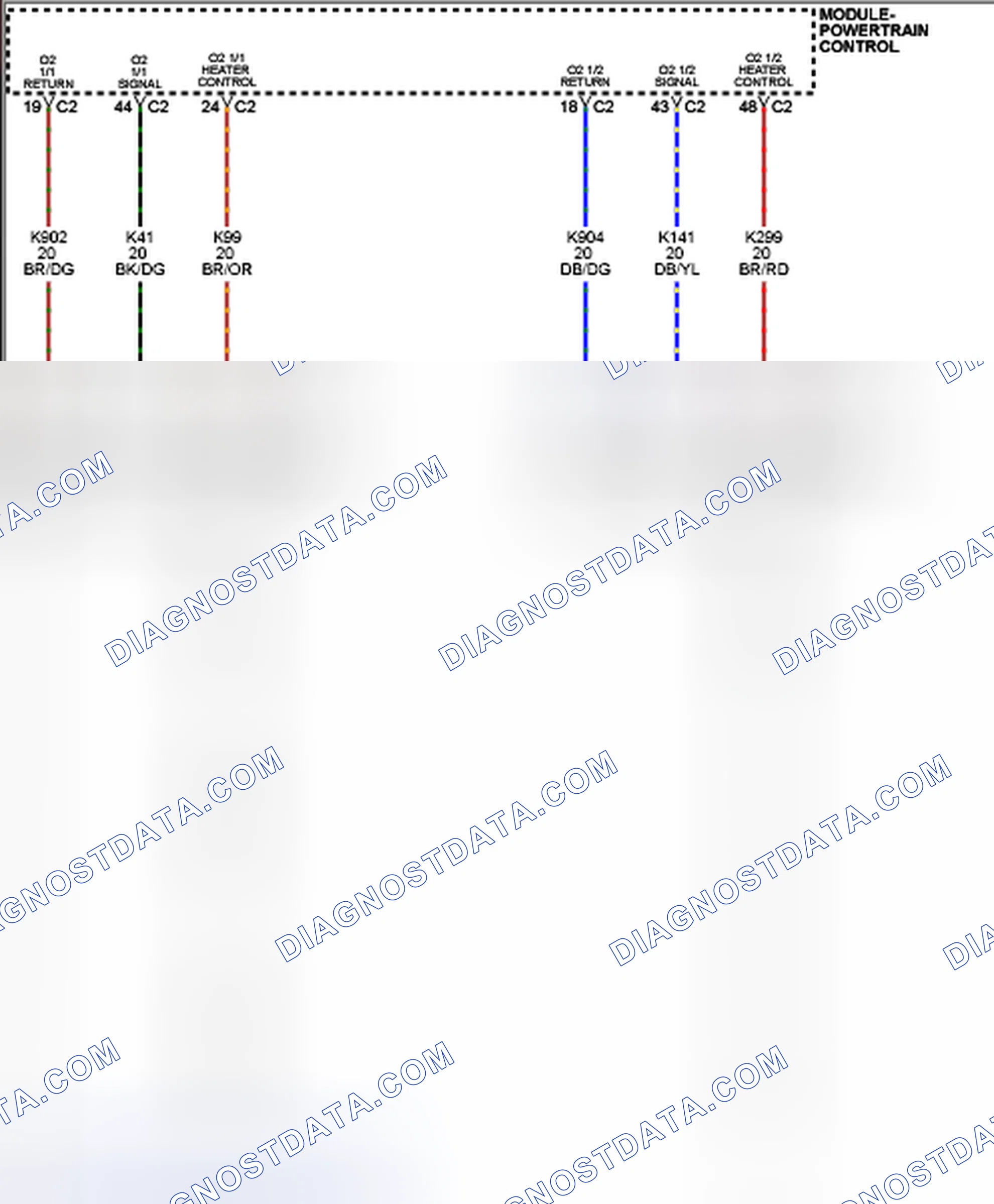 Scheme 9: CHECKING THE OXYGEN SENSOR OPERATION
