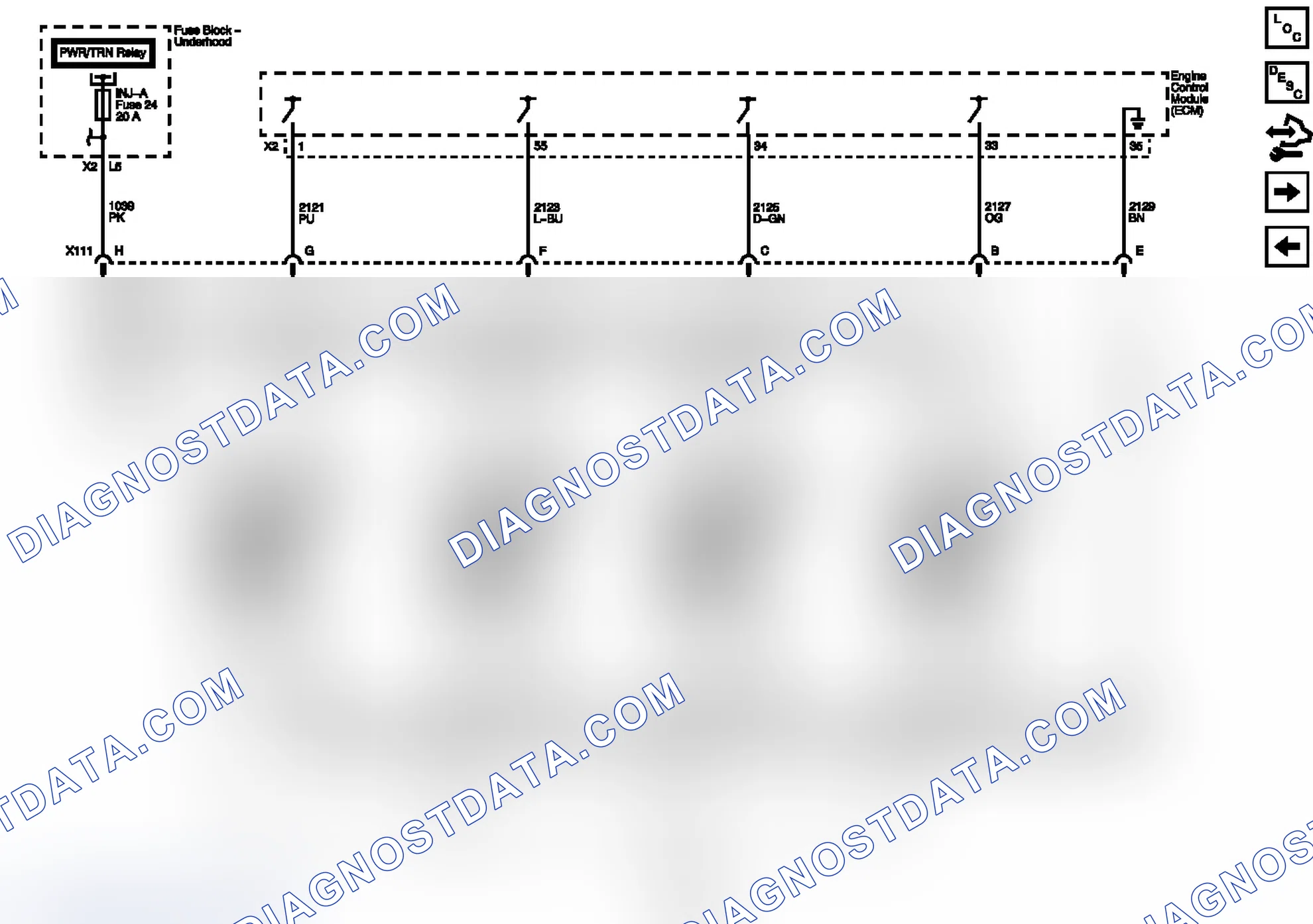 Scheme 93: Ignition Controls - Ignition System Coils 1, 3, 5 And 7