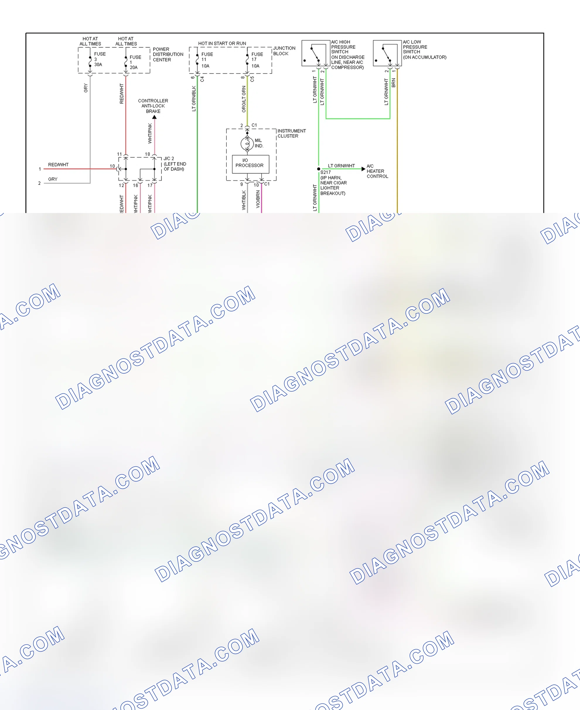 Scheme 30: PCM Wiring Diagram (Dakota - 2.5L - 3 Of 3)