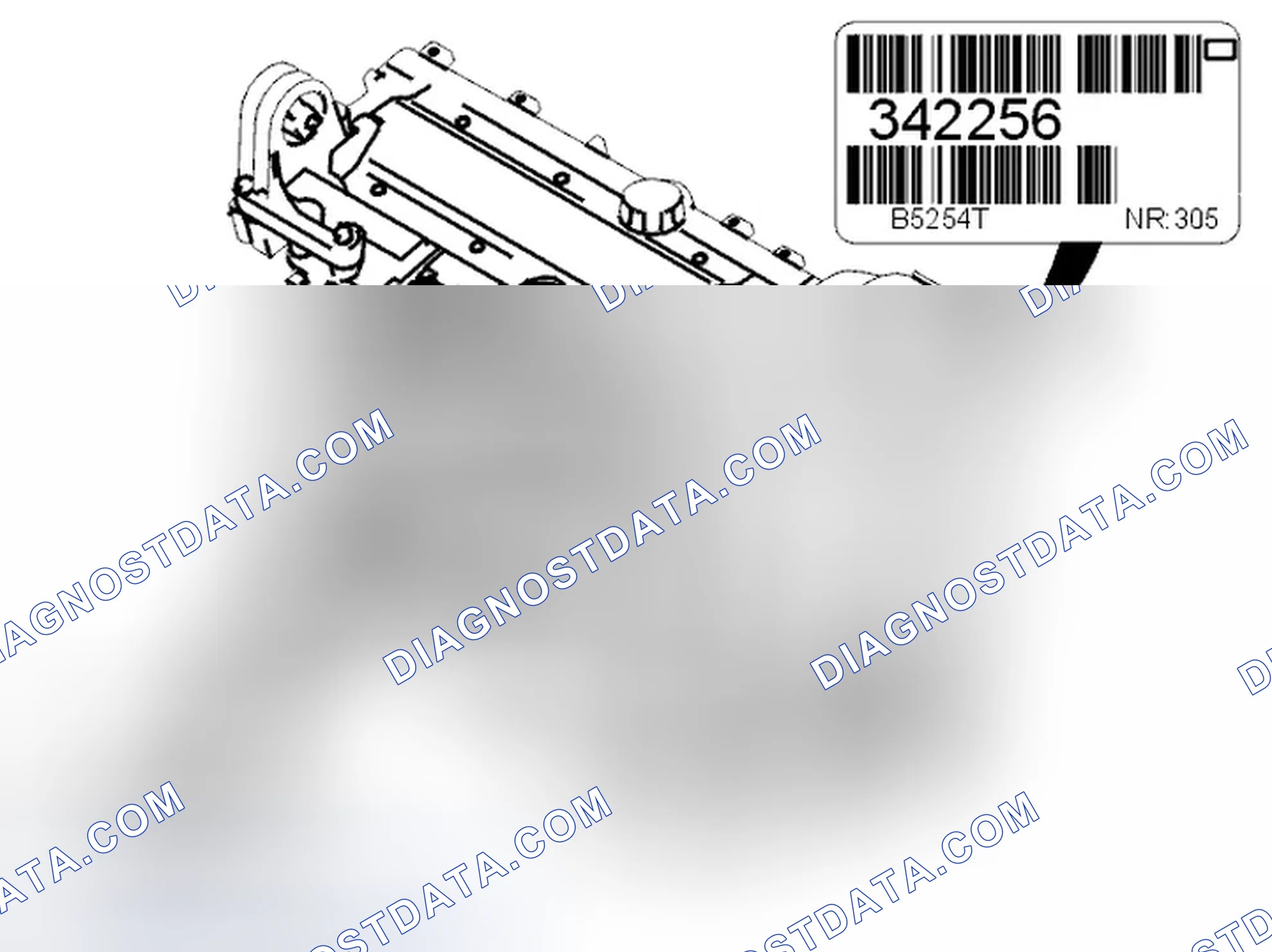 Scheme 14: ENGINE MANUFACTURE NUMBER, ENGINE SERIAL NUMBER AND TYPE