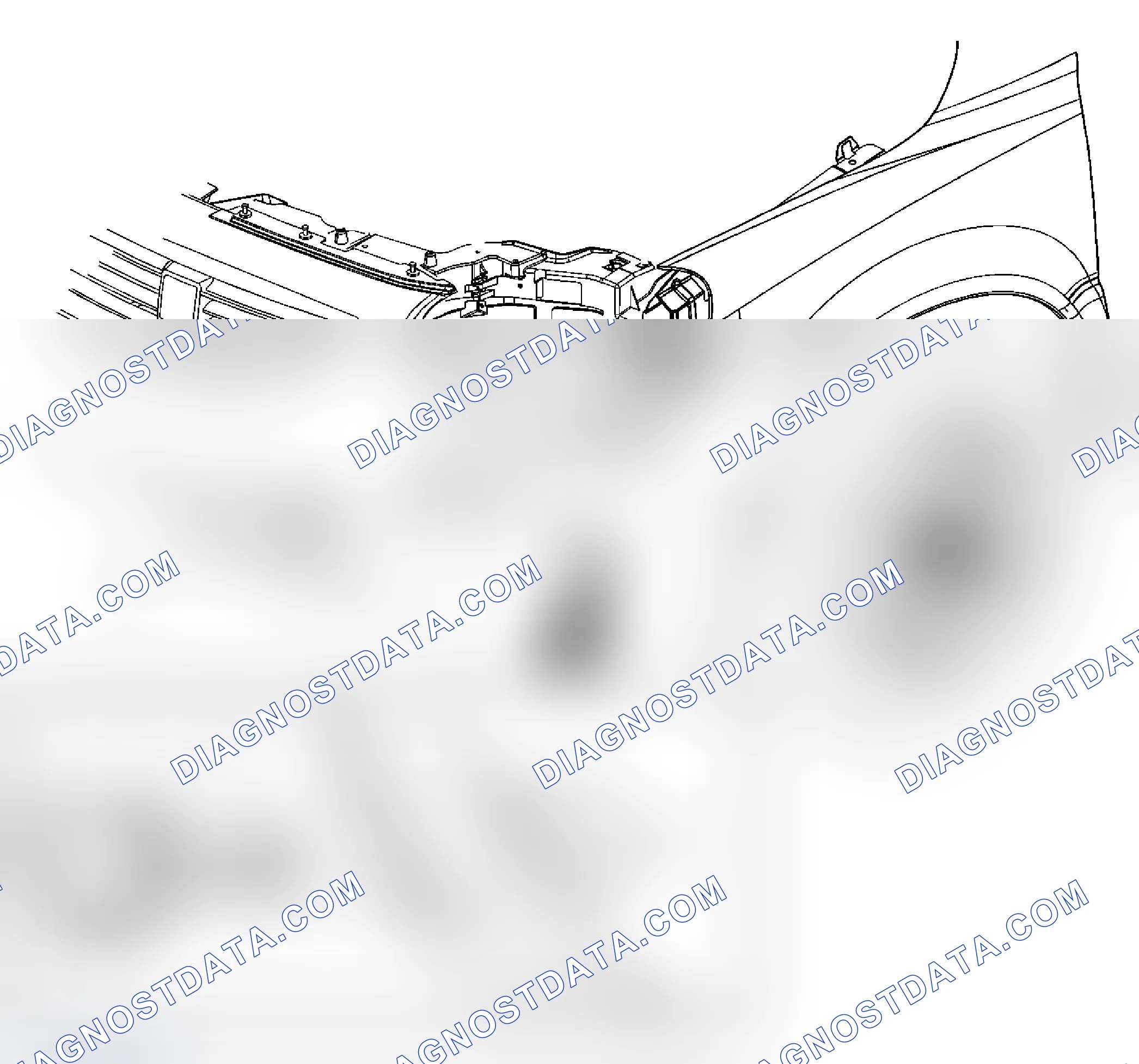 Scheme 48: Daytime Running Lamp, Park and Turn Signal Lamp and Bulb Replacement - Front