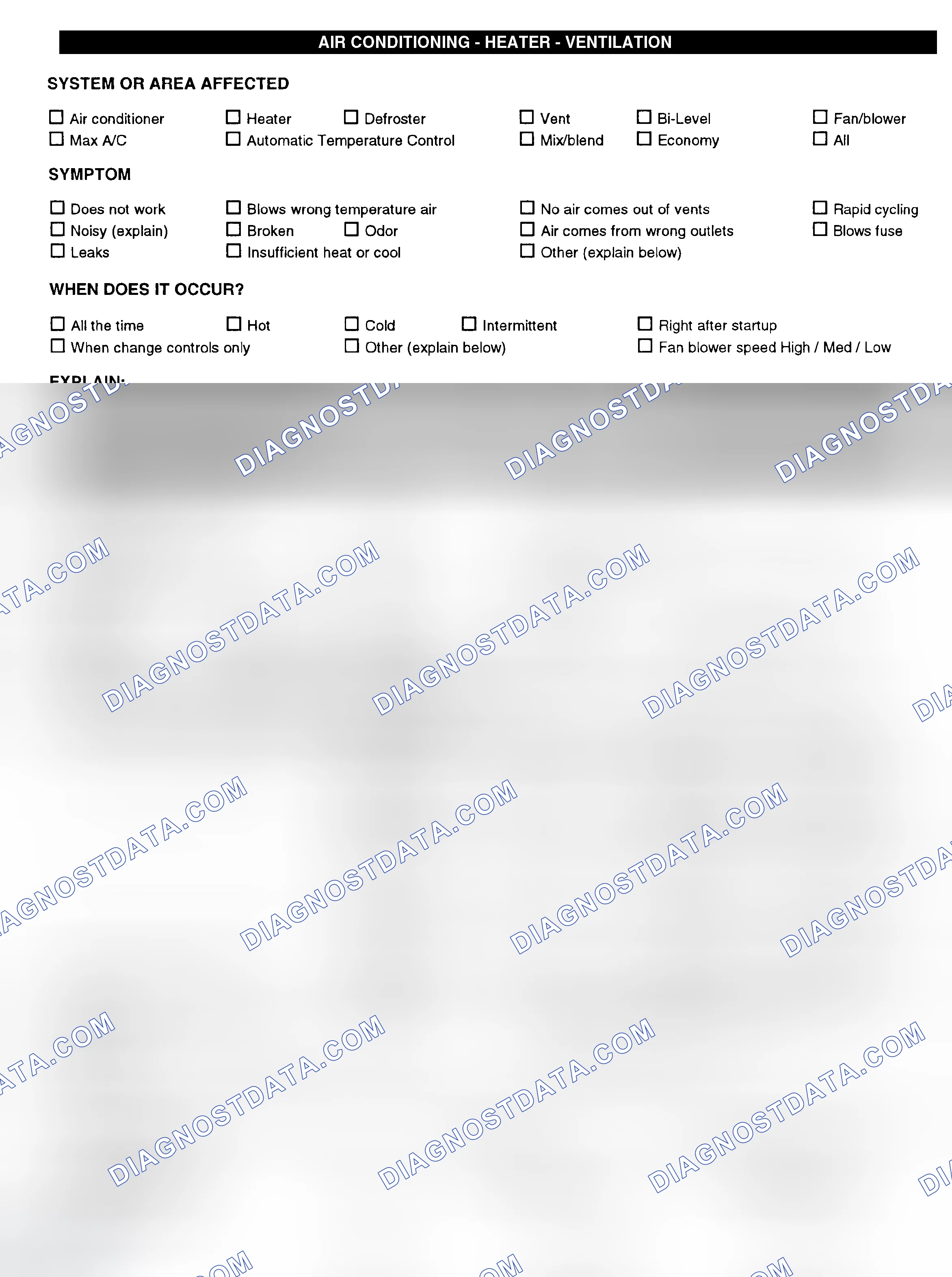 Scheme 4: Symptom Check List - Page 3