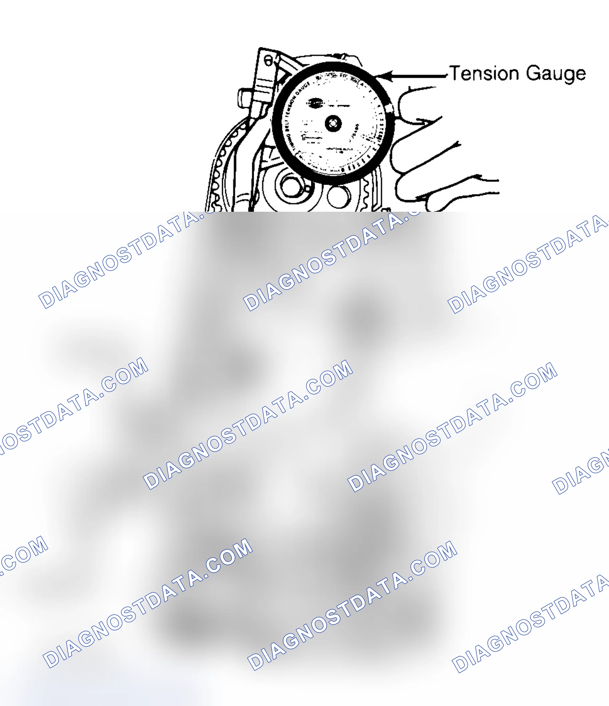 Scheme 3: Adjusting Typical Timing Belt Tension