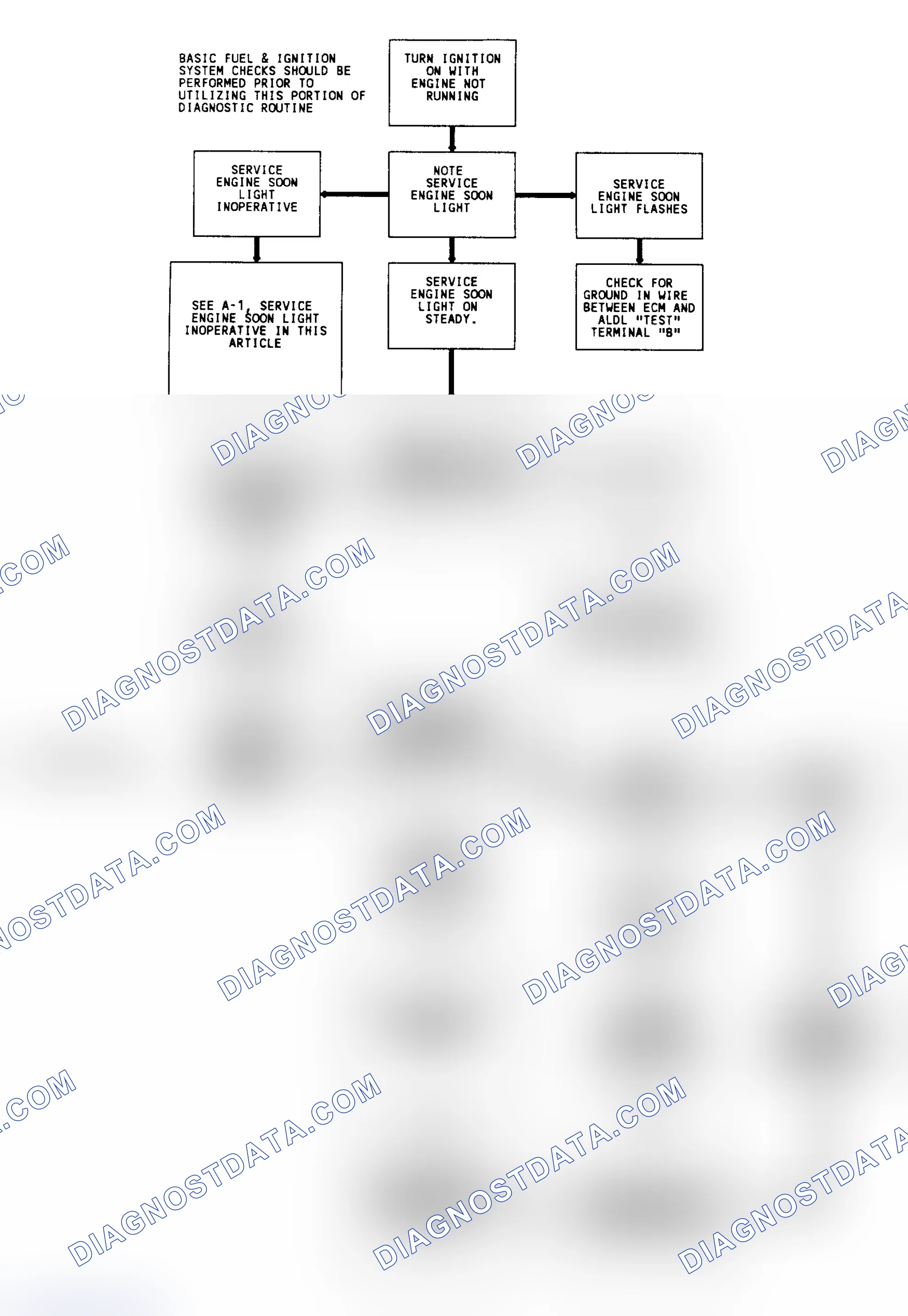 Scheme 17: Diagnostic Circuit Check & Work Flow