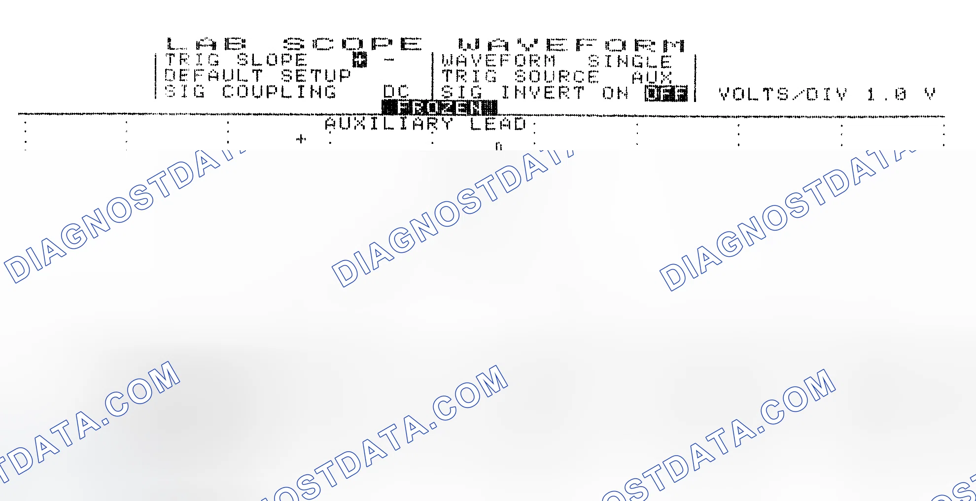 Scheme 19: Single Injector w/Excessive Current Flow - Current Pattern