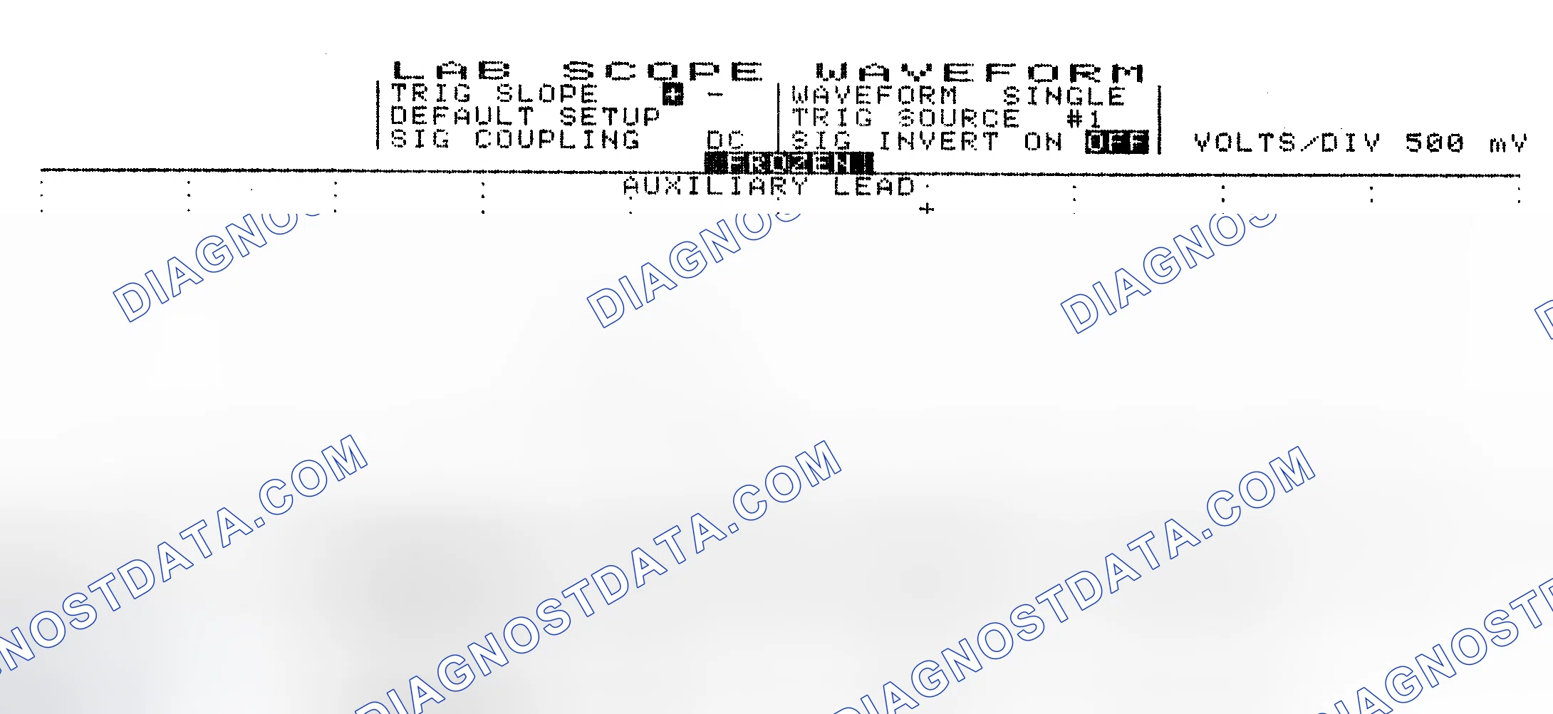 Scheme 10: Single Injector w/Excessive Current Flow - Current Pattern