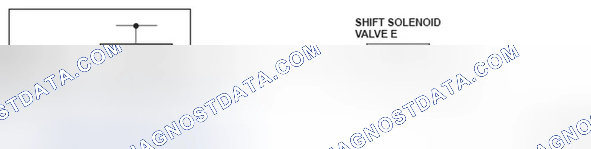 Scheme 316: DTC P0985: Short in Shift Solenoid Valve E Circuit