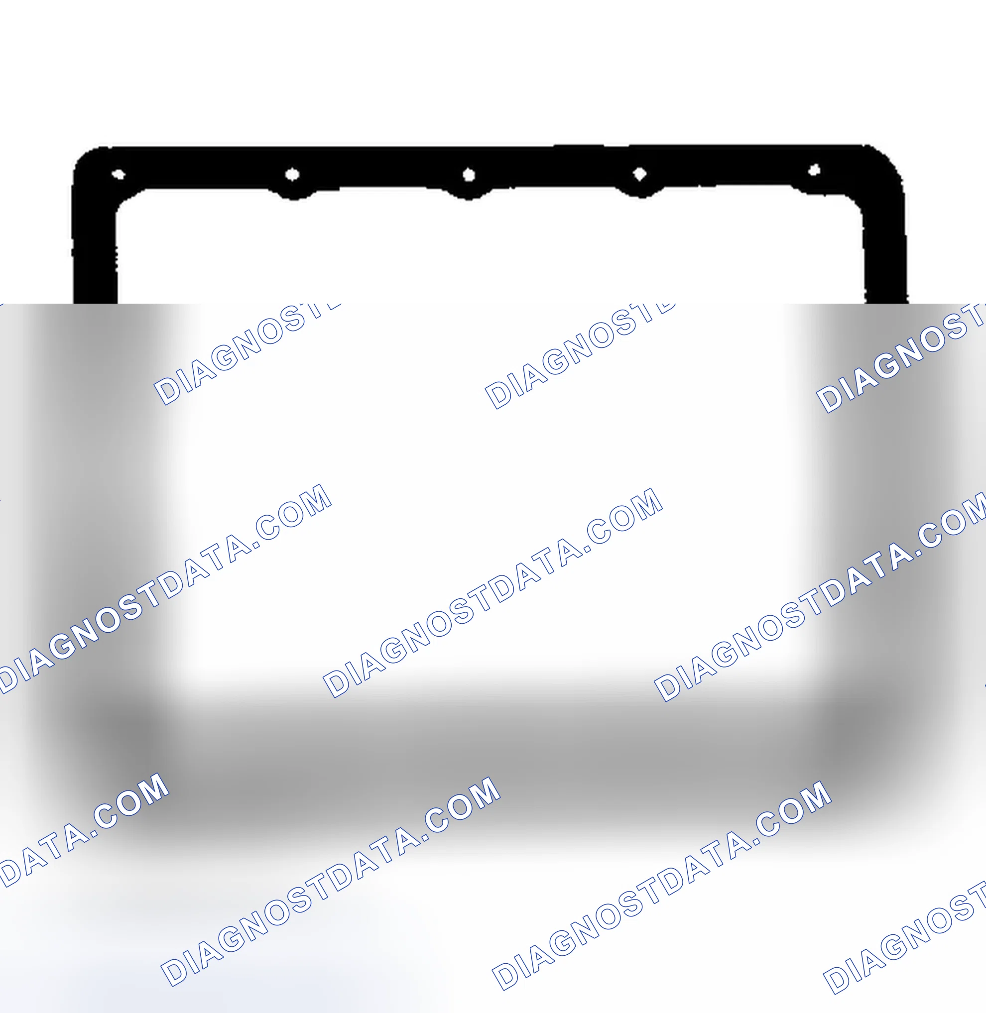 Scheme 128: OIL PAN GASKET