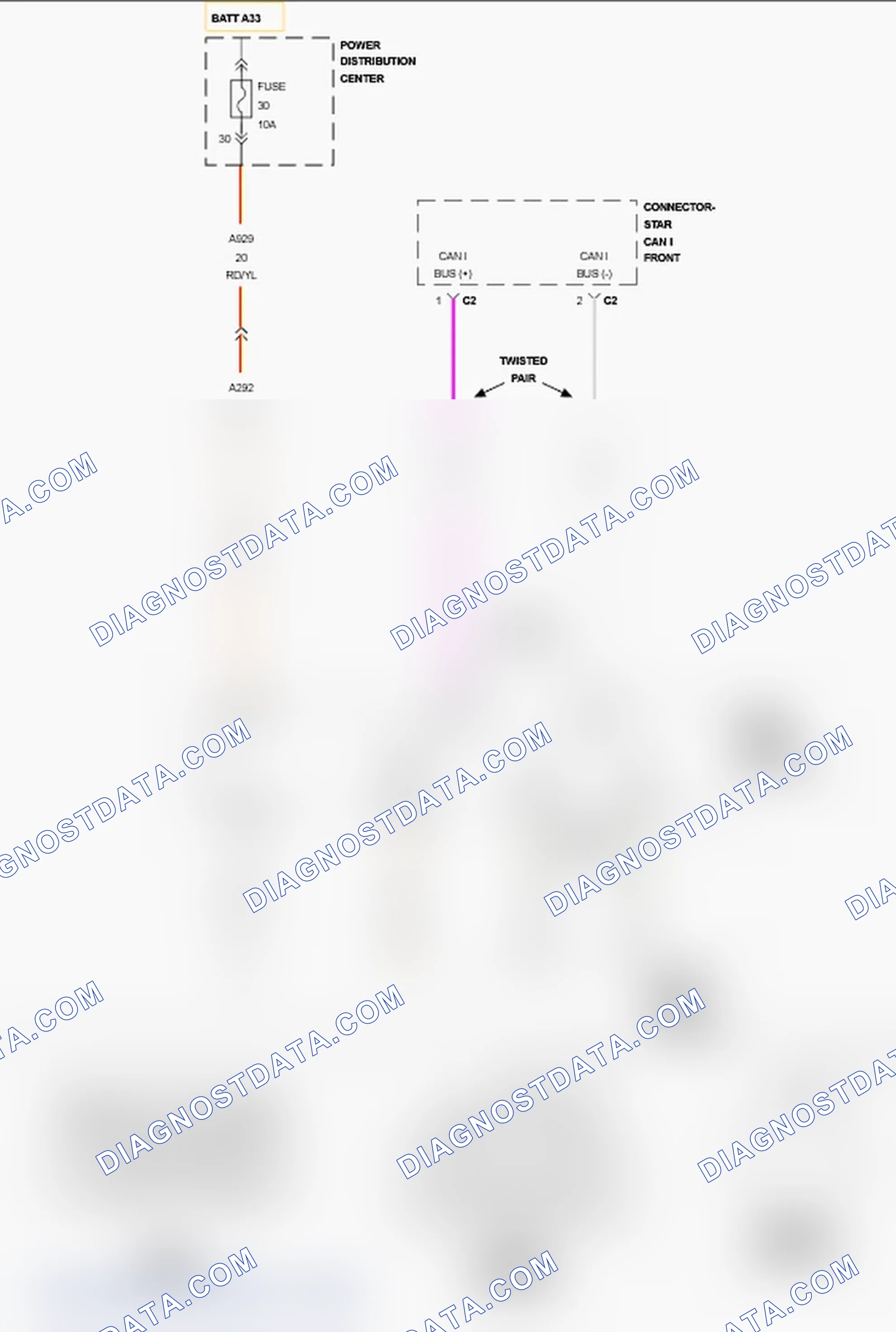 Scheme 495: P1462-FUEL LEVEL OUTPUT CIRCUIT LOW