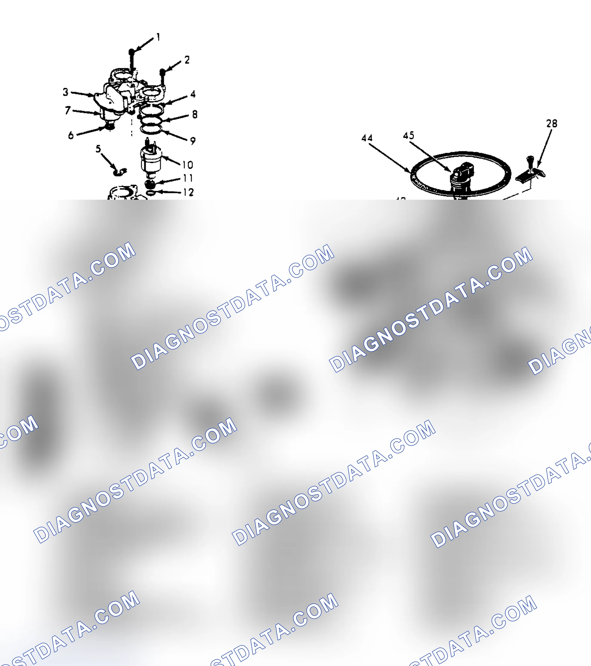 Scheme 3: Fuel Meter Assembly (Model 700)