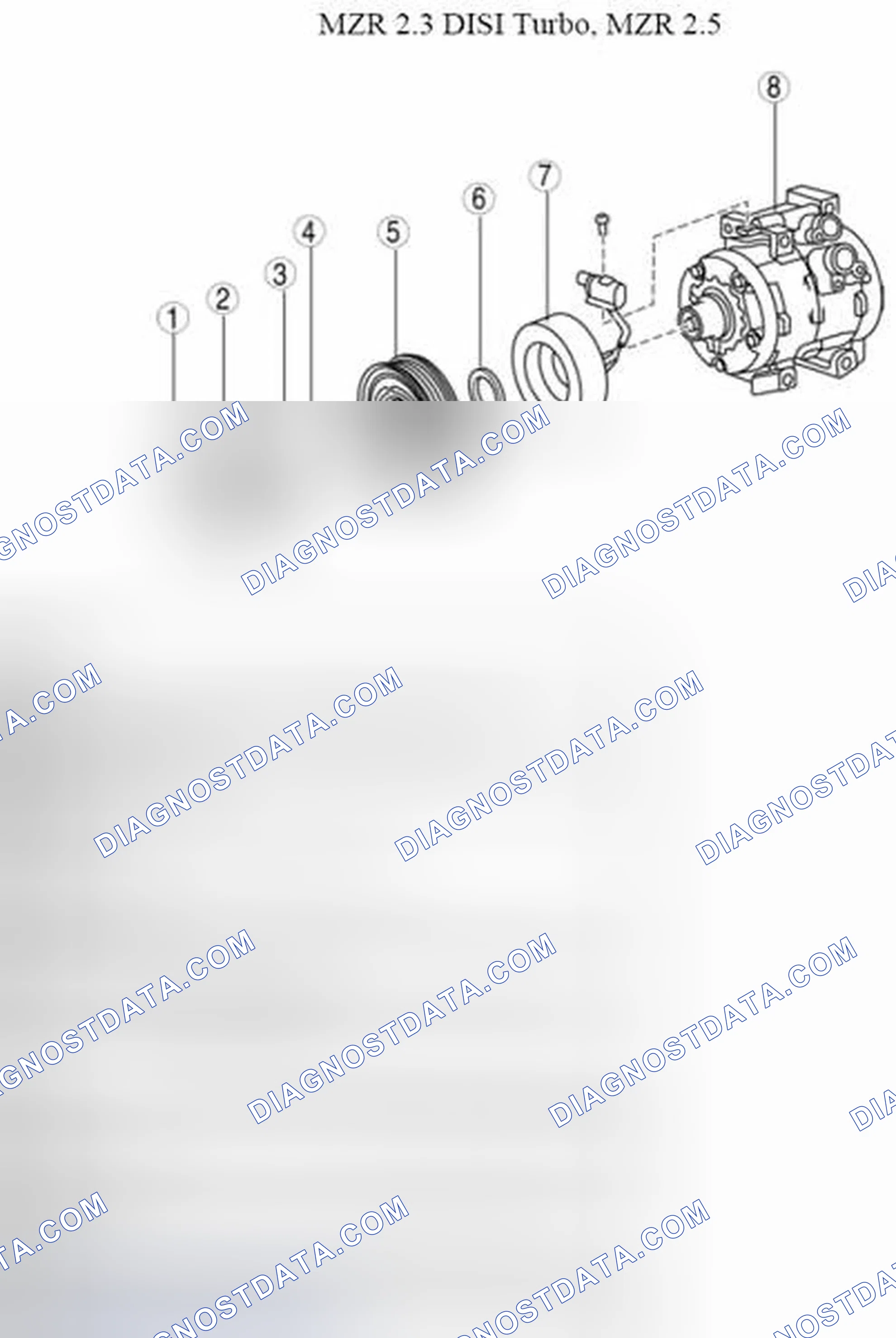Scheme 41: MAGNETIC CLUTCH DISASSEMBLY/ASSEMBLY [FULL-AUTO AIR CONDITIONER]