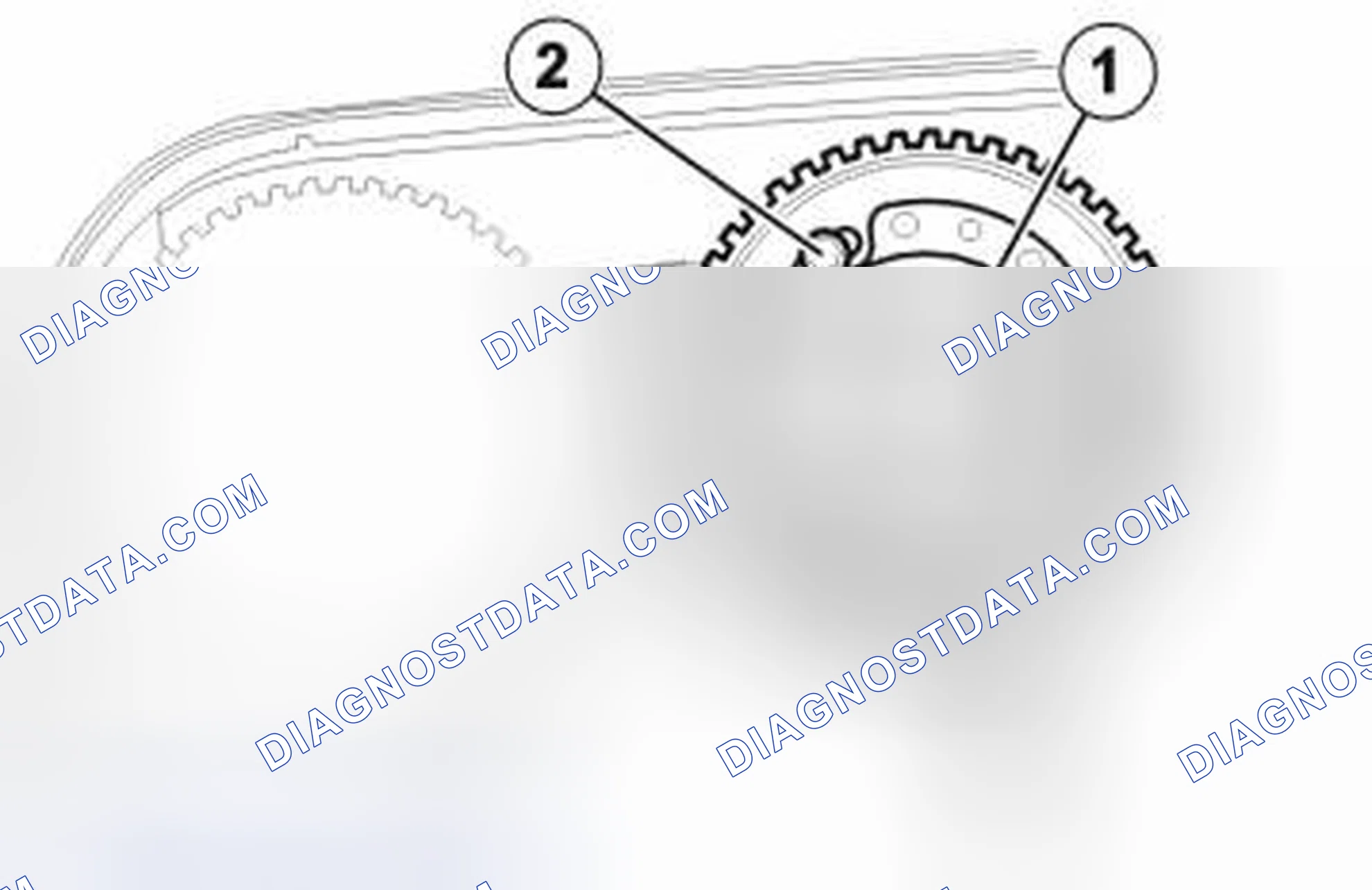 Scheme 507: Installing the variable valve timing unit on the camshaft