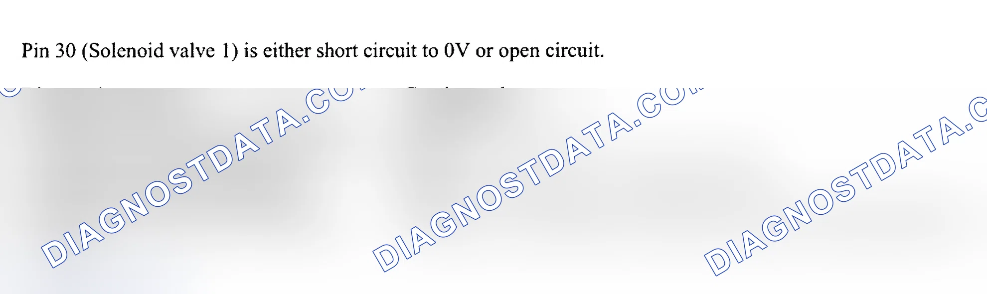 Scheme 87: FAULT CODE 26: SOLENOID VALVE 1 (LINE SHORT CIRCUIT GROUND, OR OPEN CIRCUIT)/SHIFT SOLENOID (MV1) OP