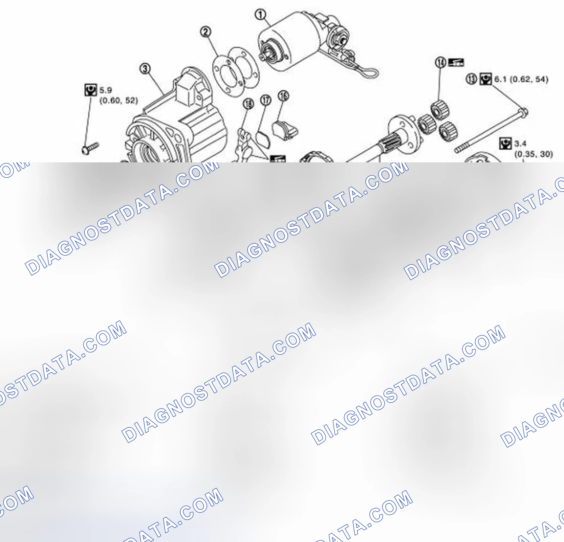 Scheme 9: DISASSEMBLY