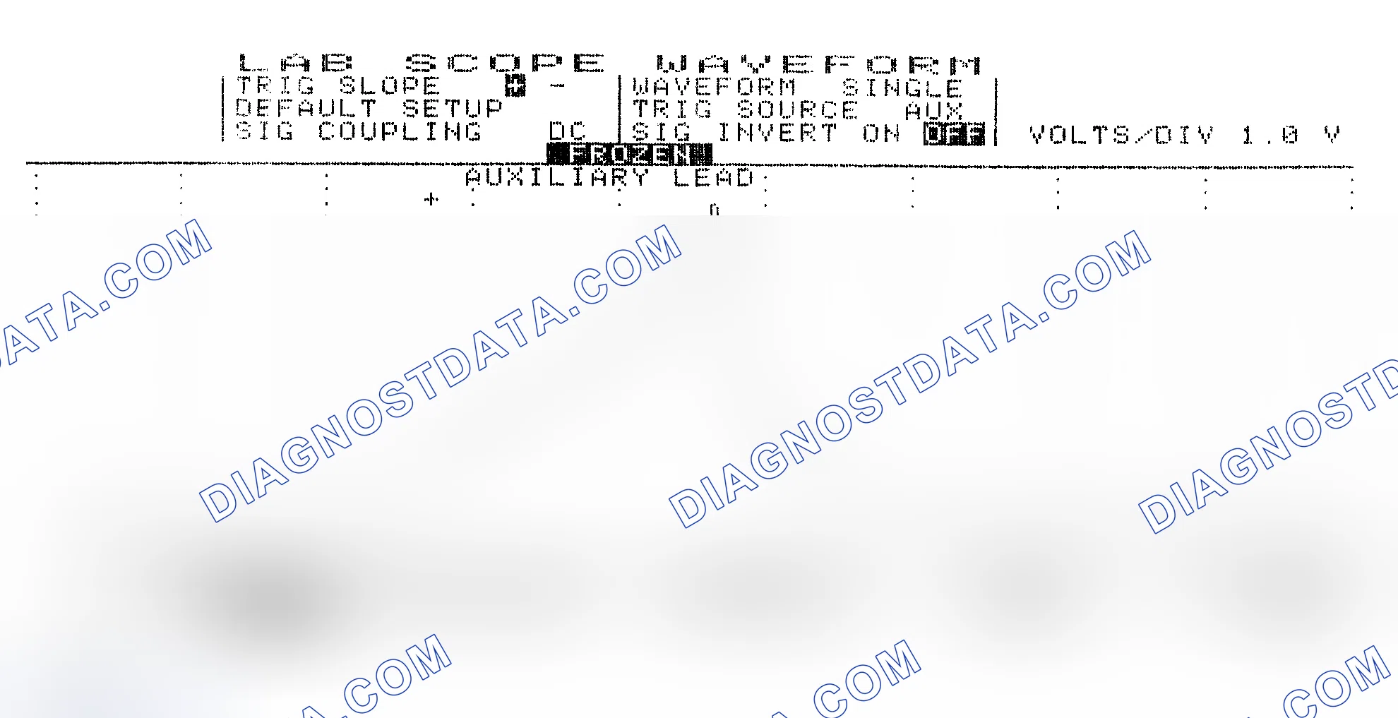 Scheme 19: Single Injector w/Excessive Current Flow - Current Pattern