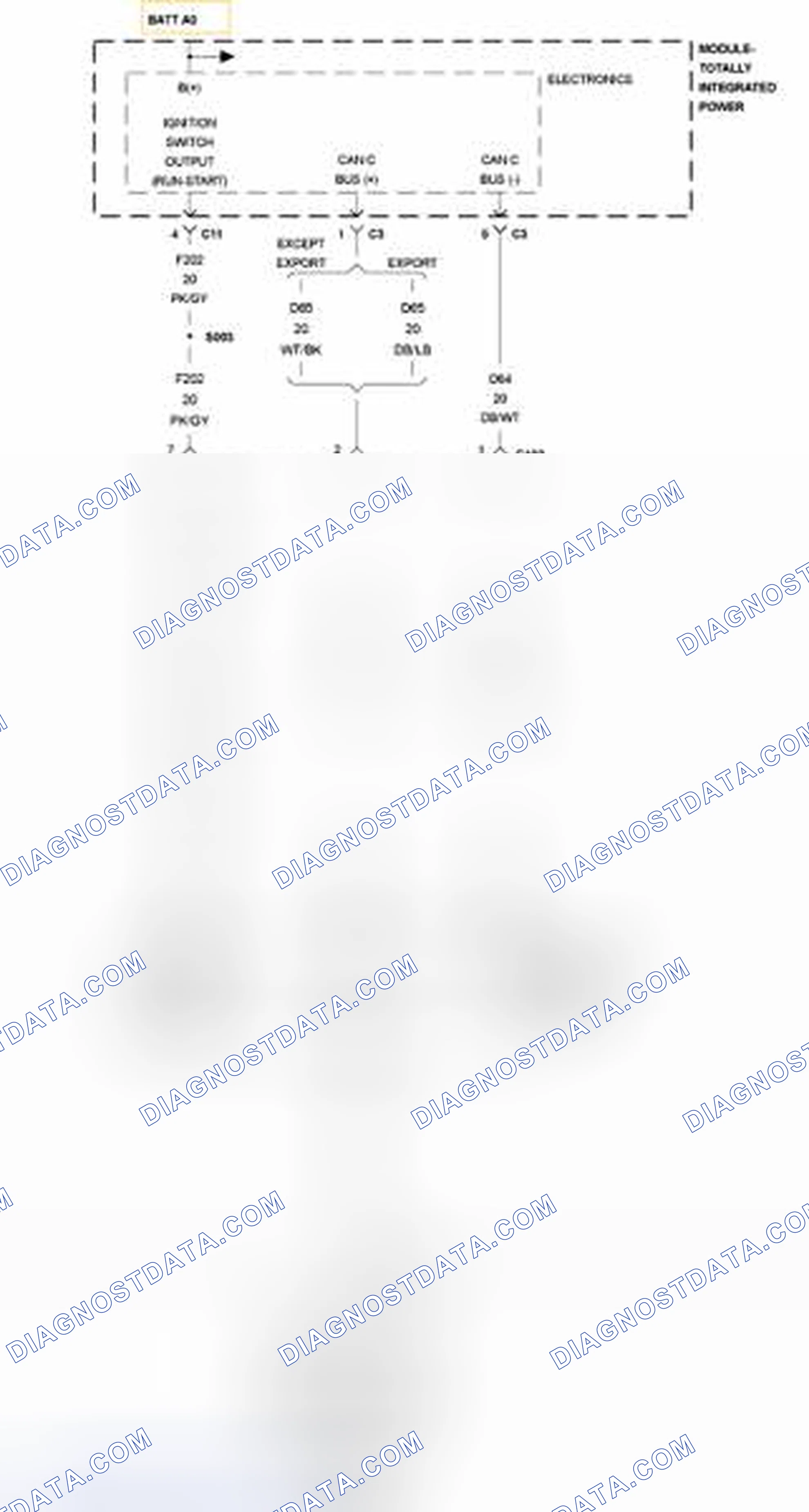 Scheme 292: NO RESPONSE FROM THE STEERING ANGLE SENSOR (SAS)