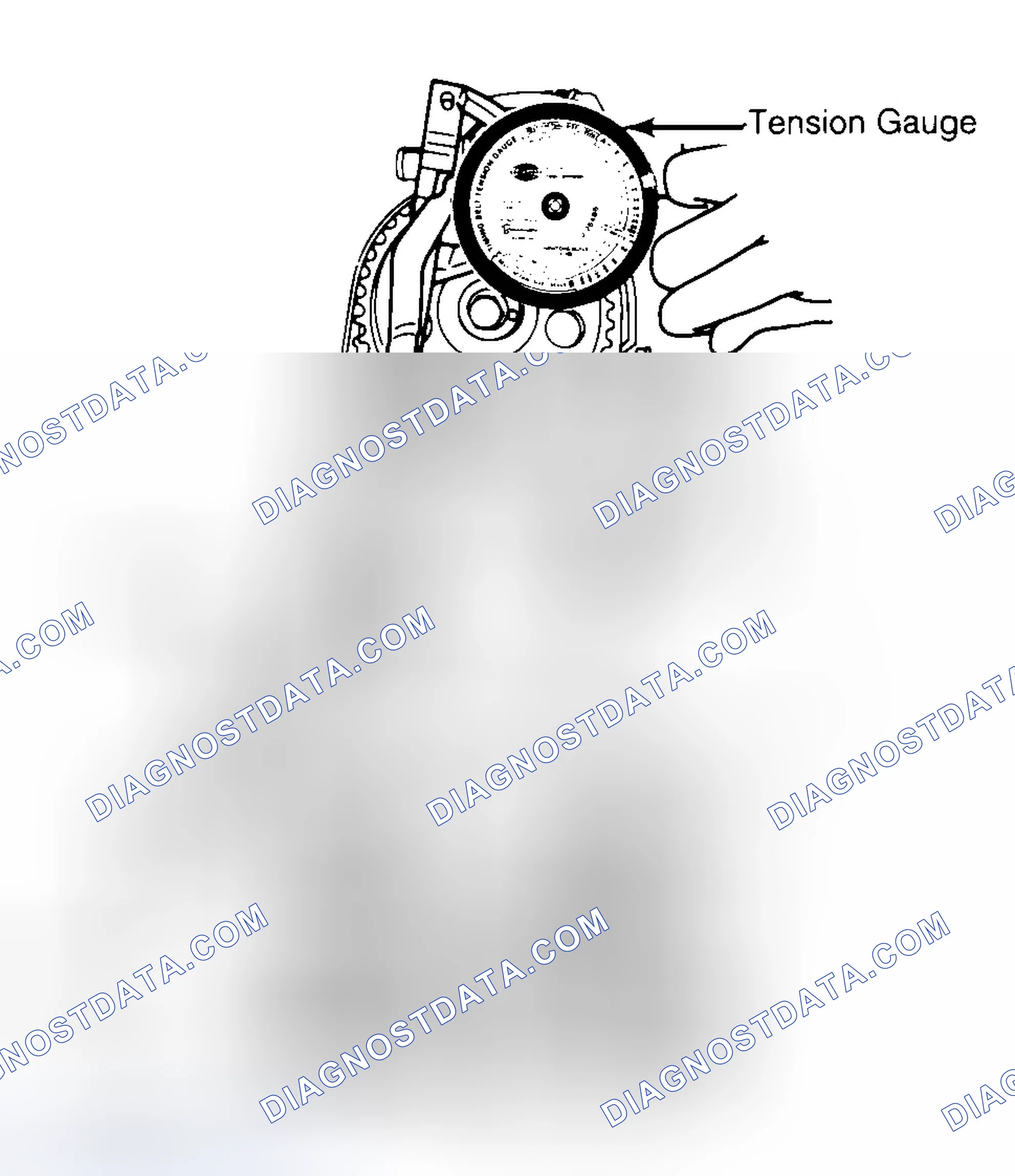 Scheme 3: Adjusting Typical Timing Belt Tension