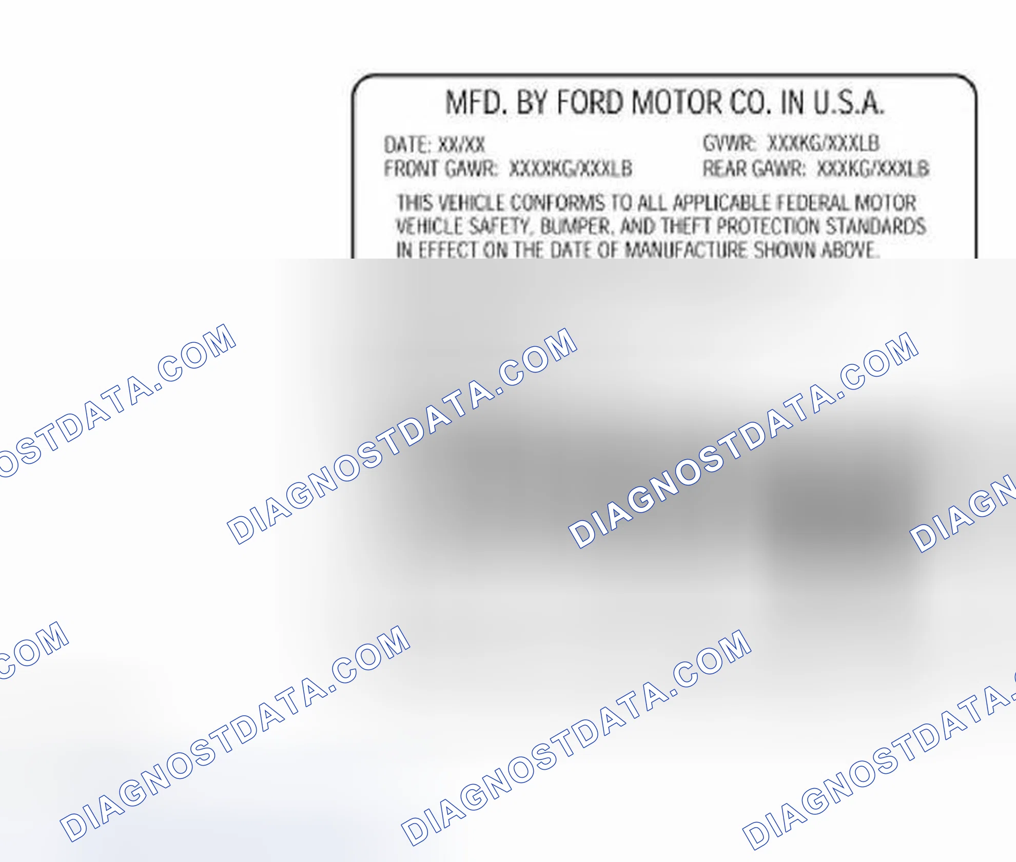 Scheme 11: Engine Calibration Information (Car)
