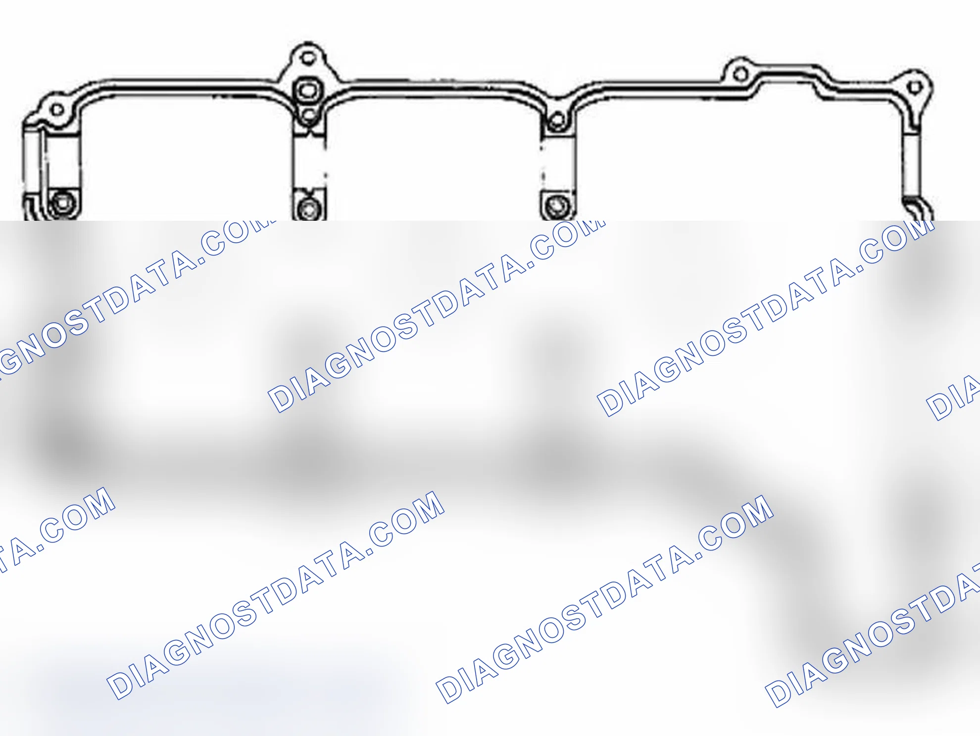Scheme 691: SEALING COVER FOR CAMSHAFT HOUSING (CYLINDER HEAD COVER)