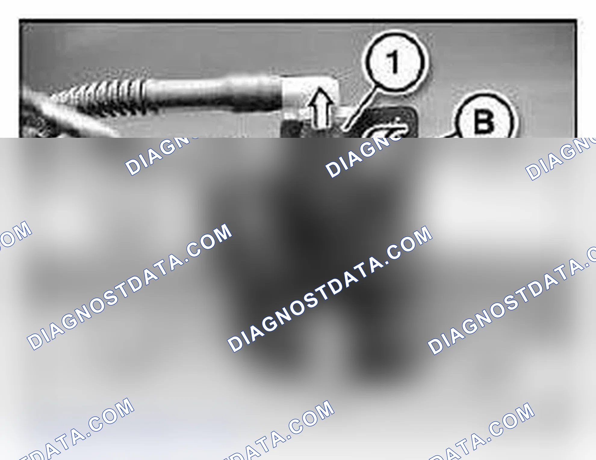 Scheme 246: 61 71 015 REMOVING AND INSTALLING/REPLACING A SPRAY NOZZLE IN WINDSCREEN WASHER SYSTEM
