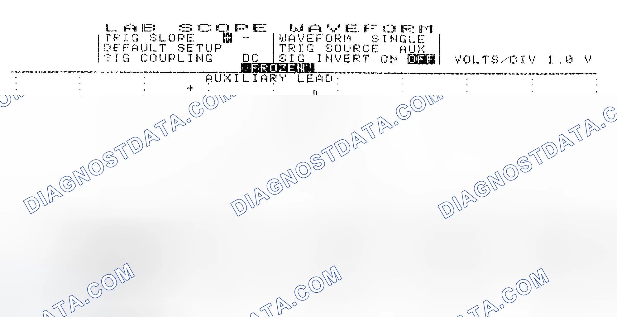 Scheme 19: Single Injector w/Excessive Current Flow - Current Pattern
