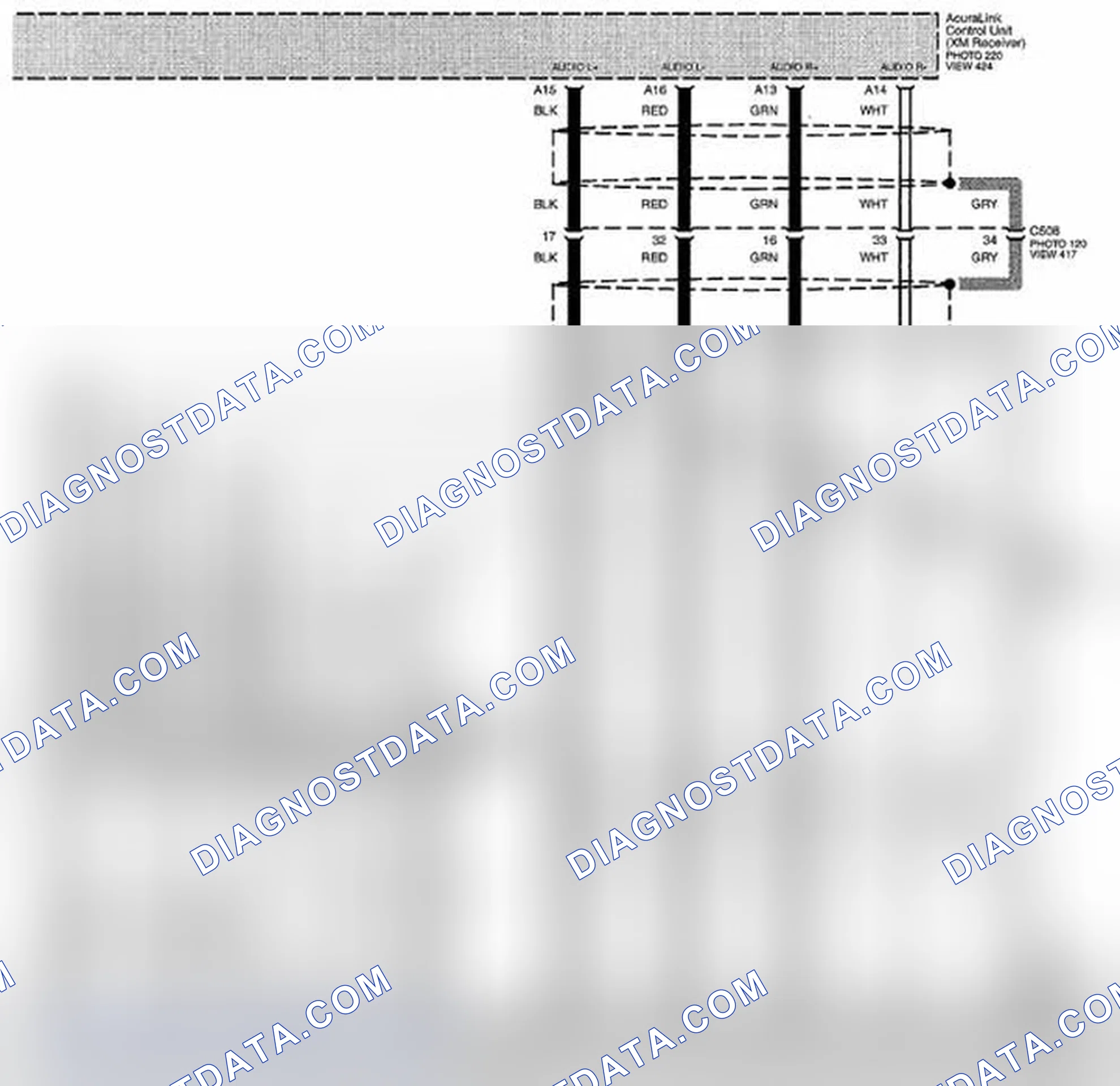 Scheme 348: AcuraLink Circuit Diagram (Page 153-2)