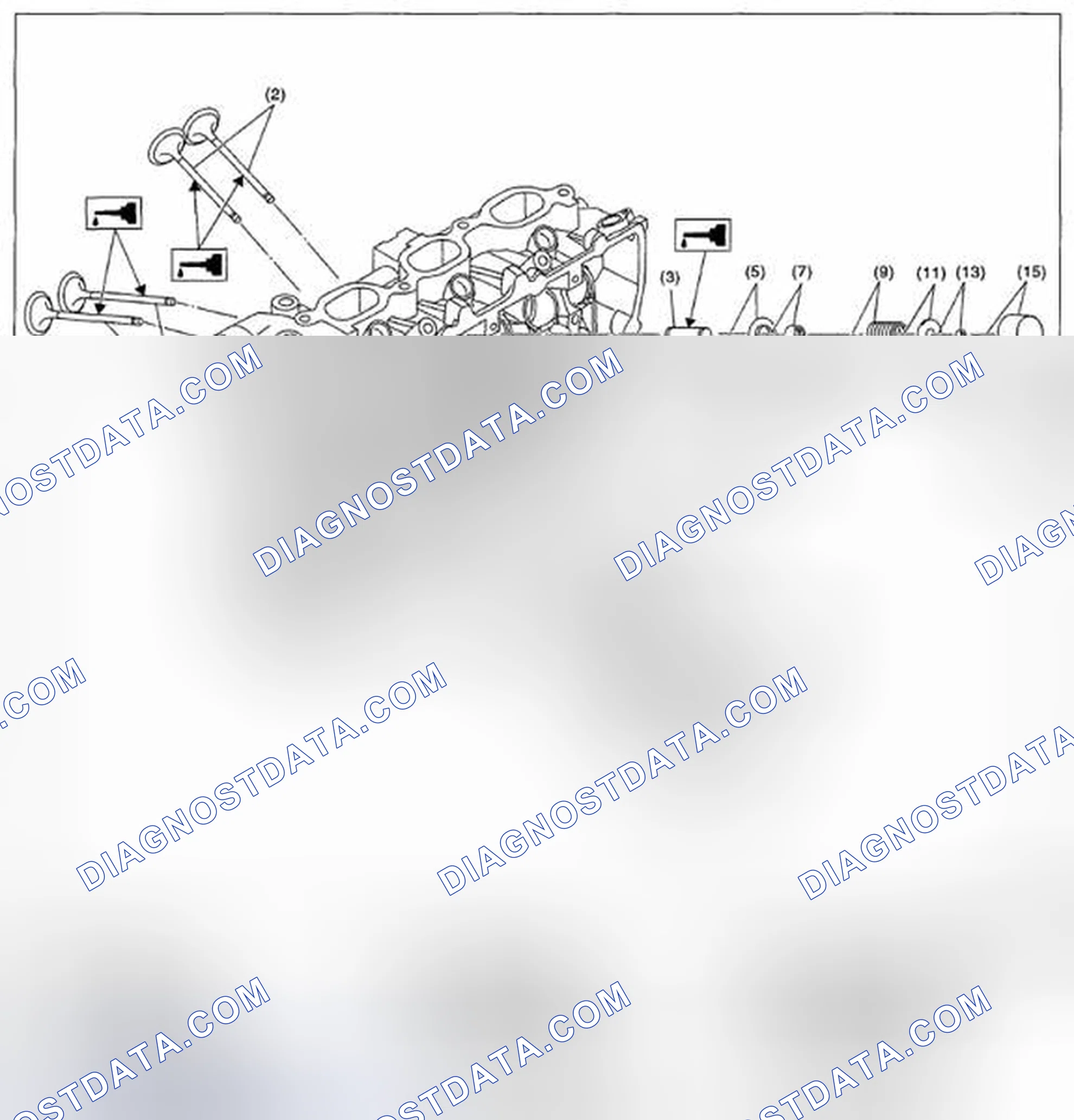 Scheme 25: CYLINDER HEAD AND VALVE ASSEMBLY