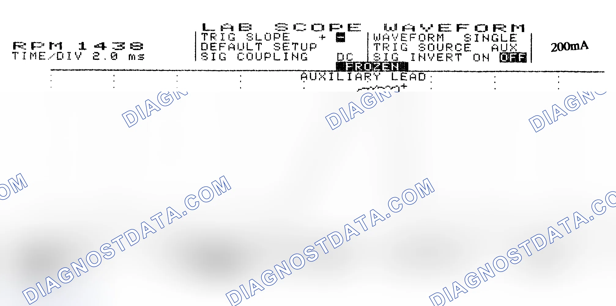Scheme 15: Single Injector w/Normal Current Flow - Current Pattern