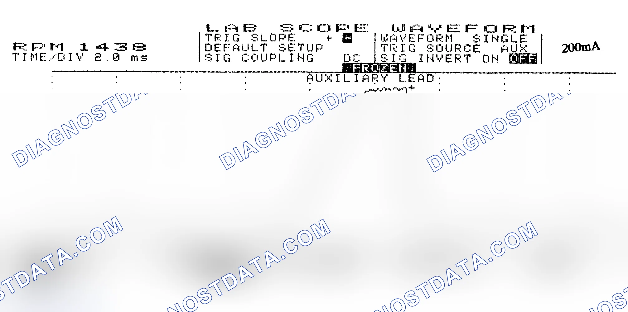 Scheme 15: Single Injector w/Normal Current Flow - Current Pattern