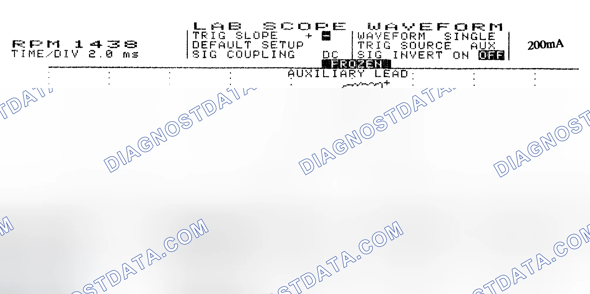 Scheme 15: Single Injector w/Normal Current Flow - Current Pattern