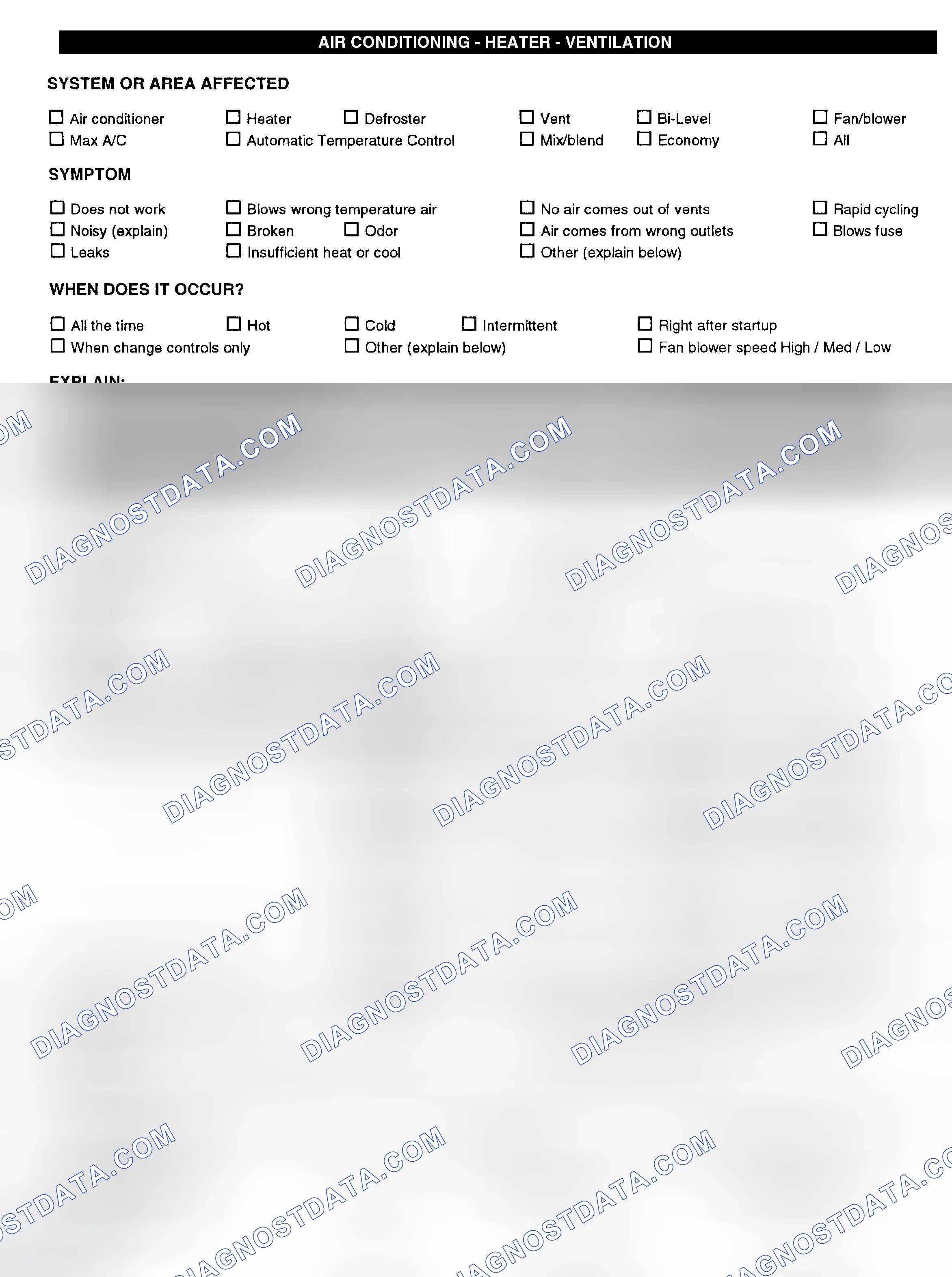 Scheme 4: Symptom Check List - Page 3