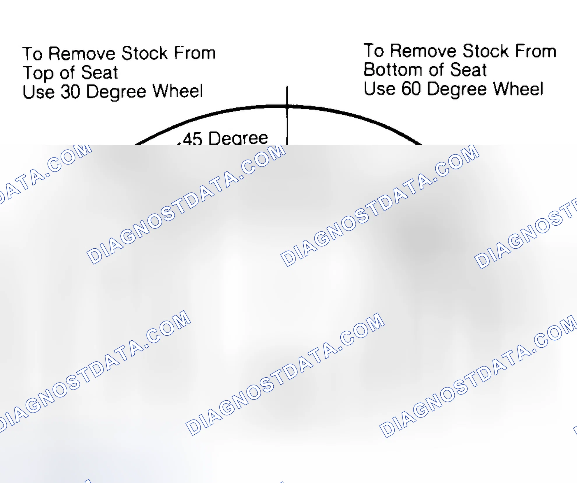 Scheme 19: Adjusting Valve Seat Width