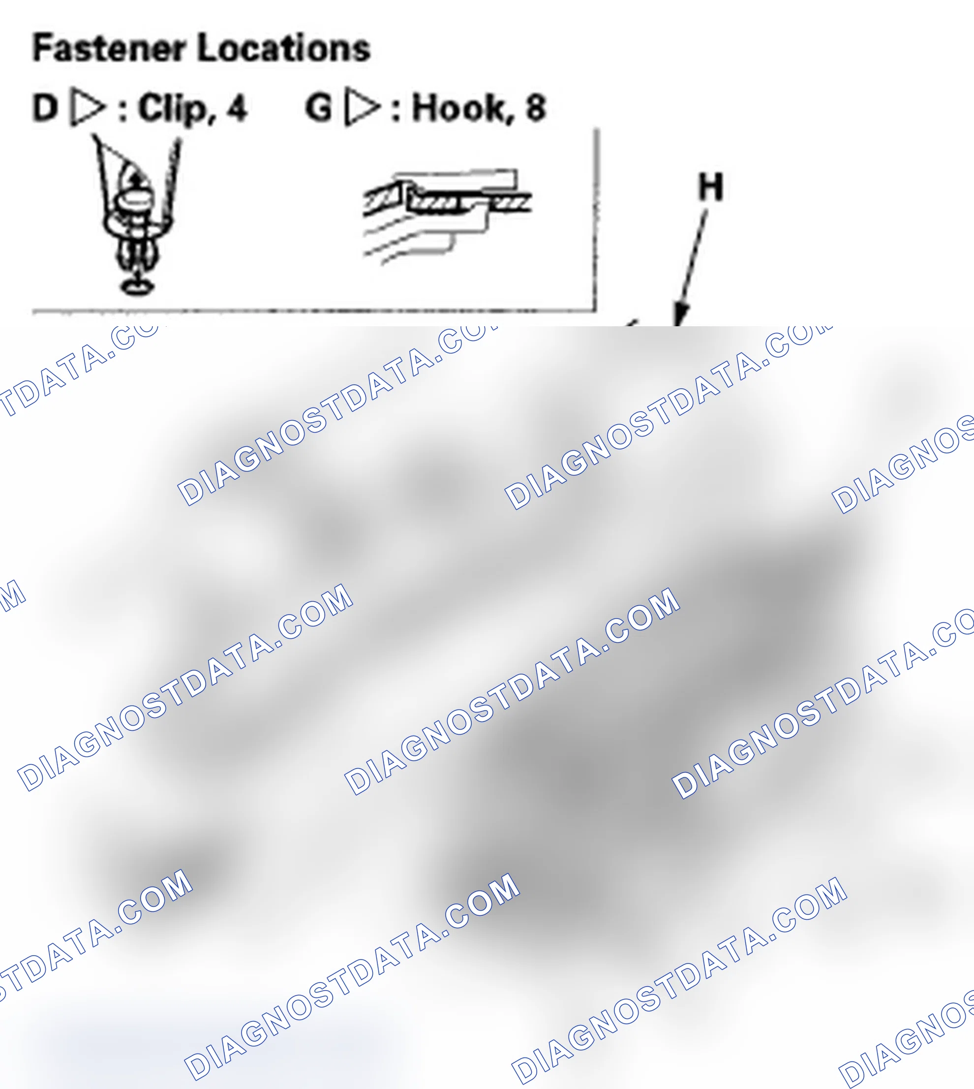 Scheme 94: Lower Grille Replacement