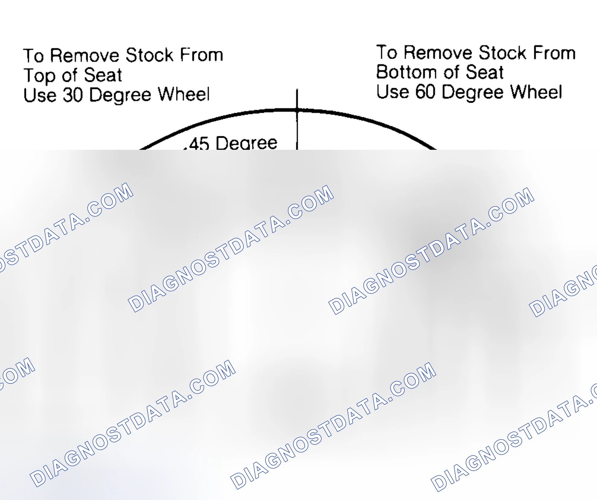Scheme 19: Adjusting Valve Seat Width