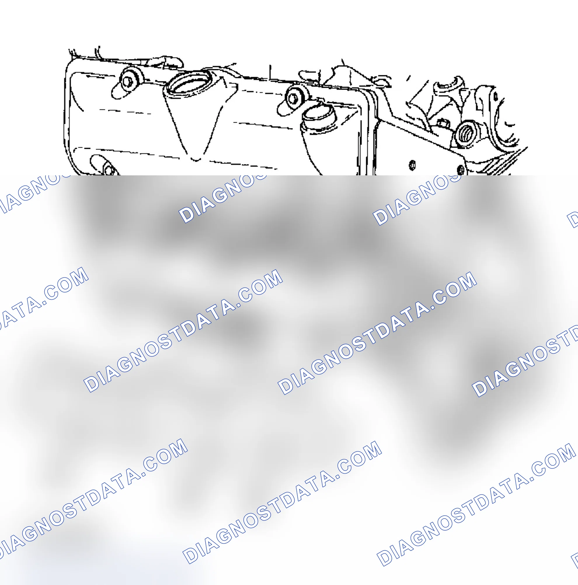 Scheme 234: Exhaust Manifold Removal - Left