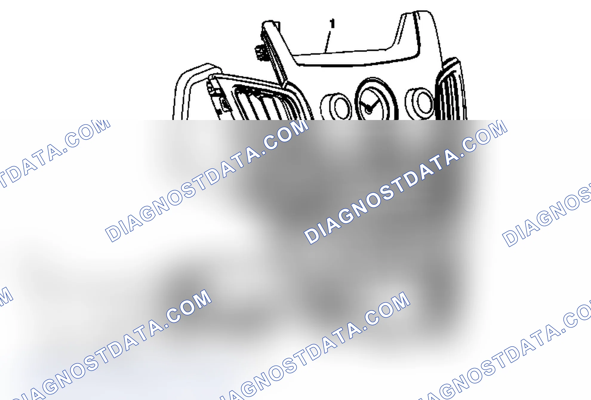 Scheme 90: Instrument Panel Center Compartment Replacement