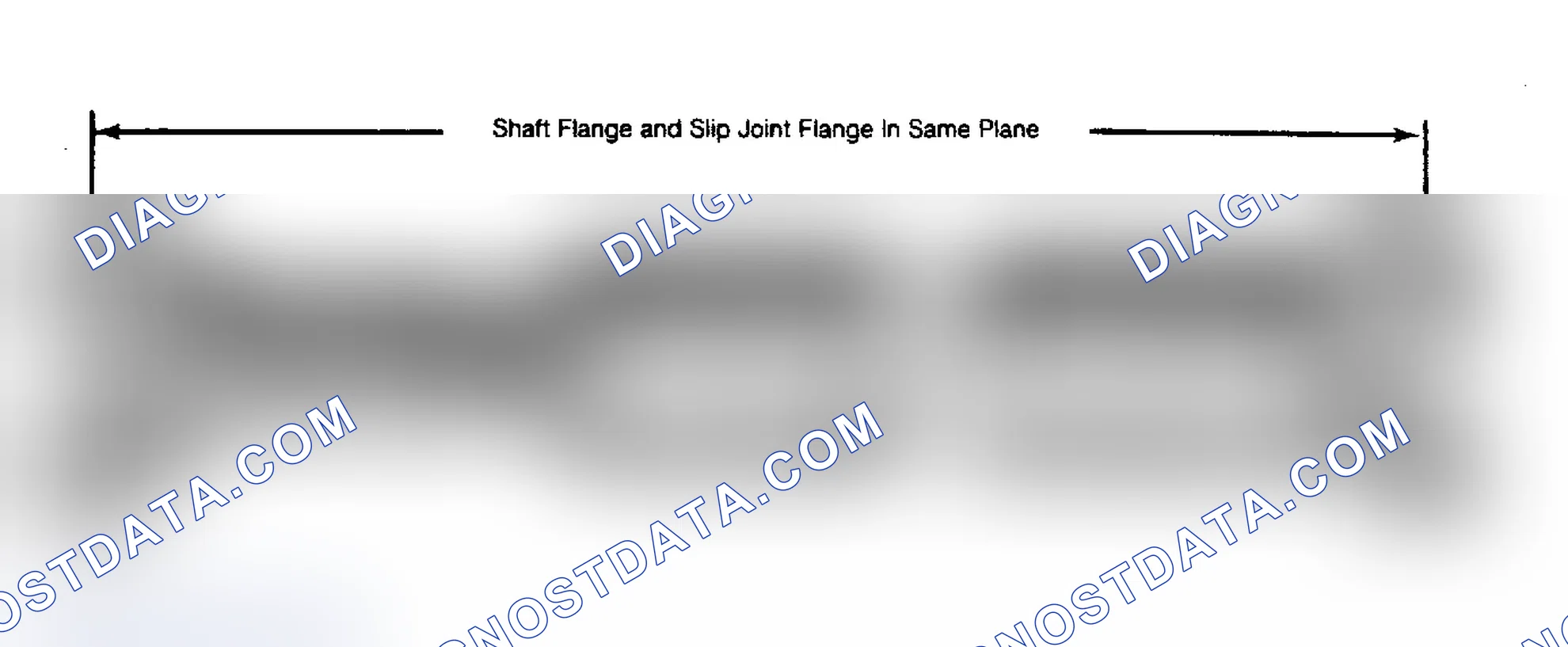 Scheme 4: Drive Shaft Phase Alignment Align drive shaft and slip joint trunnions in same plane.