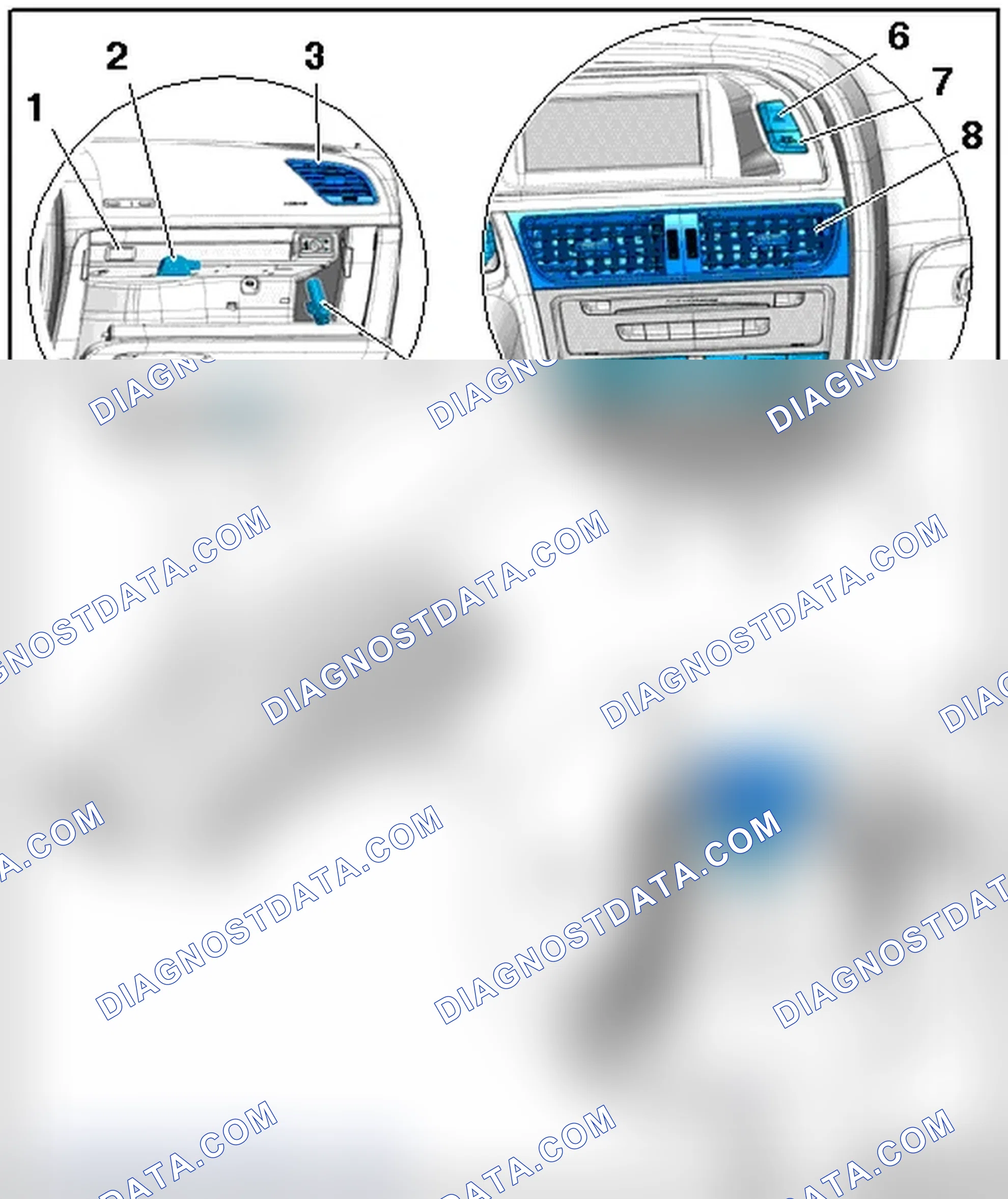 Scheme 209: INSTRUMENT PANEL LIGHTS AND SWITCHES OVERVIEW