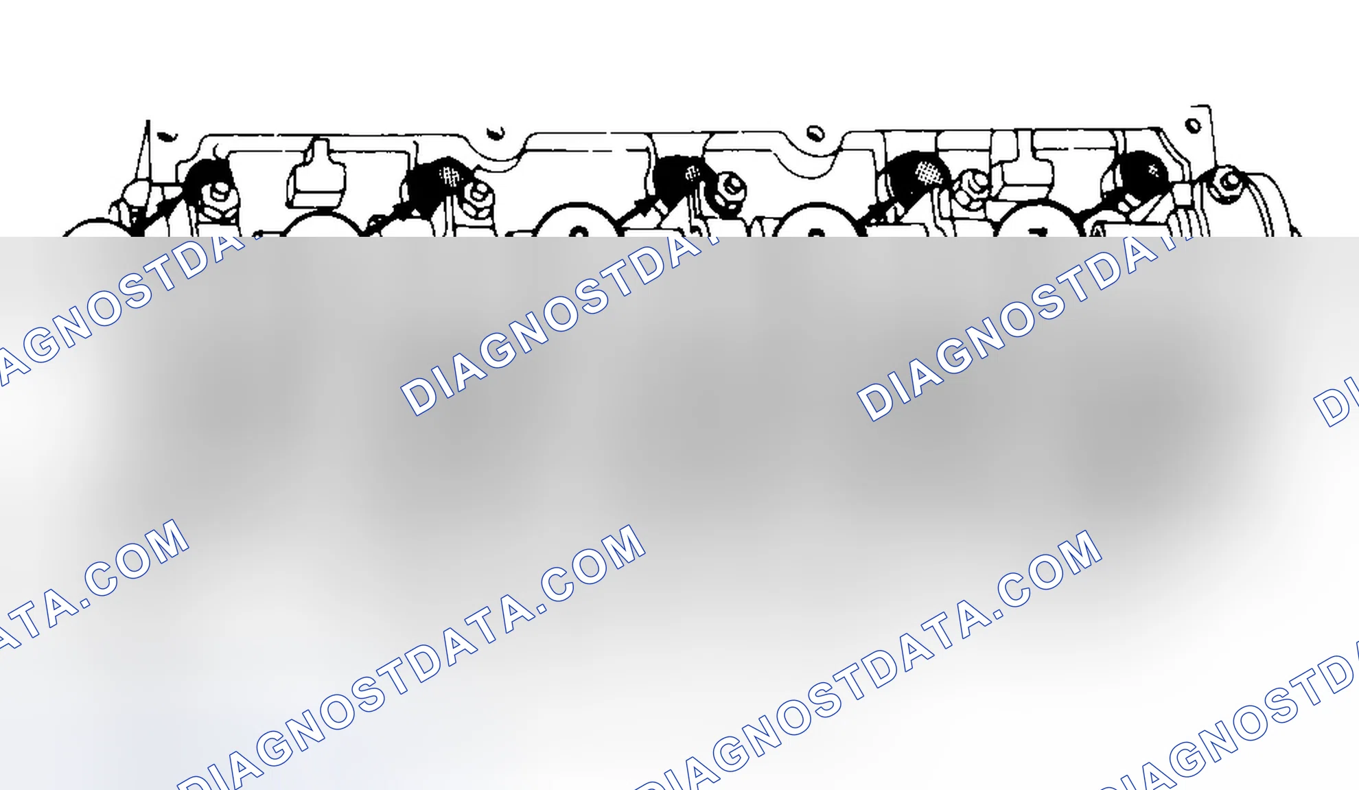 Scheme 7: Typical Cylinder Head Tightening or Loosening Sequence