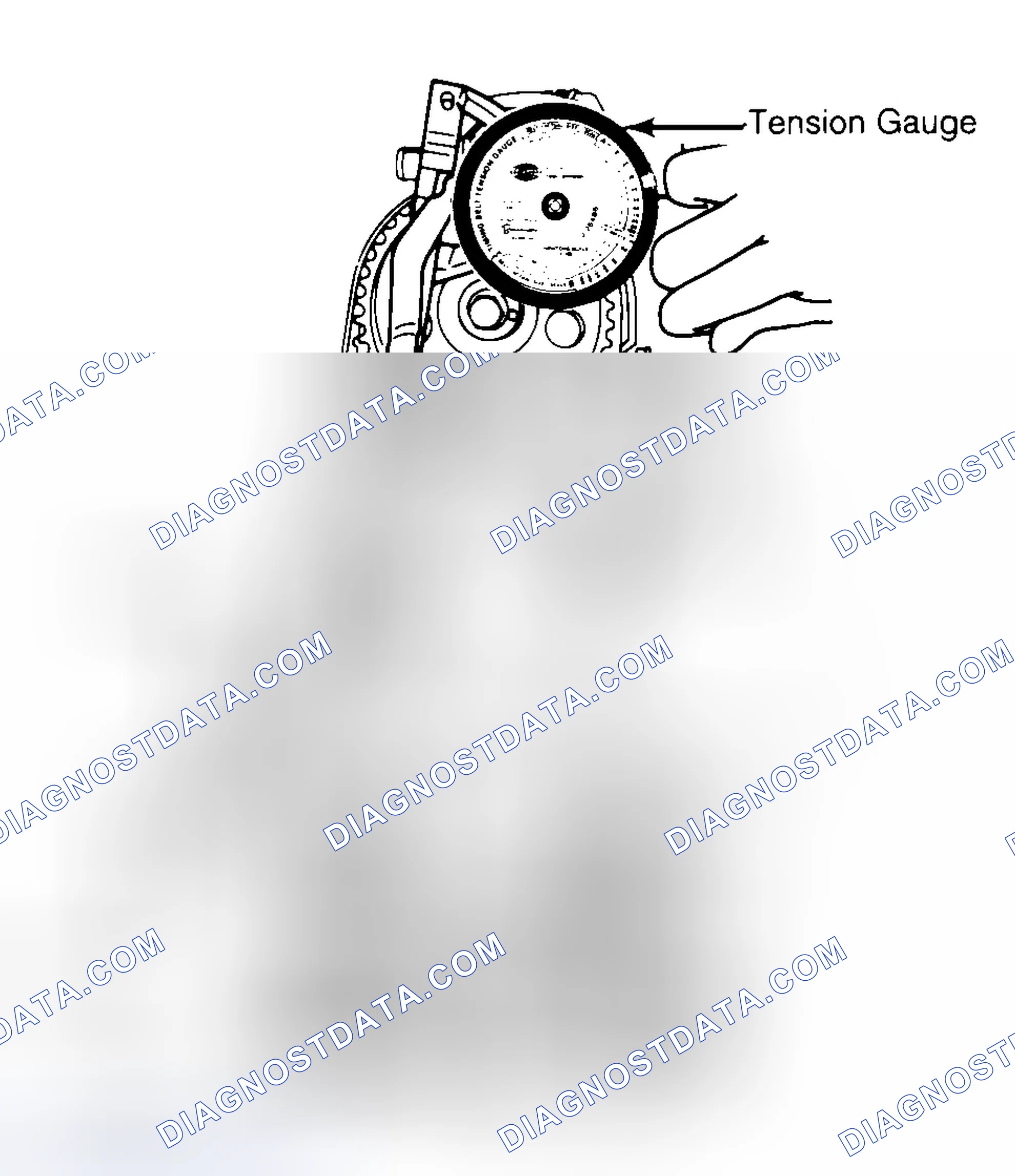 Scheme 3: Adjusting Typical Timing Belt Tension