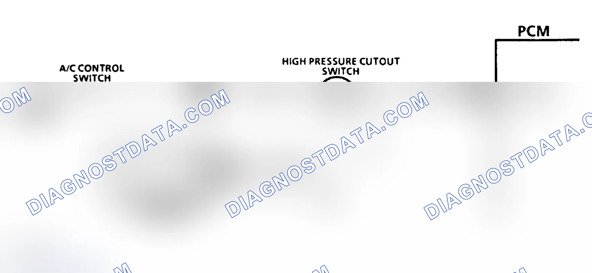 Scheme 381: A/C REQUEST SIGNAL CIRCUIT DIAGNOSIS